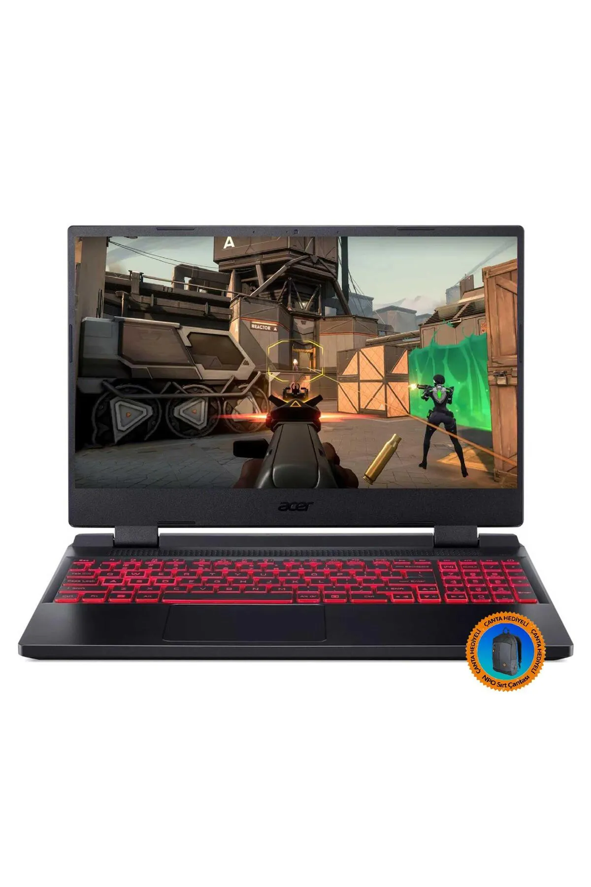 Acer Nitro 5 AN515-58 NH.QMZEY.005A1 i5-12450H 8GB 512SSD RTX2050 15.6" FullHD W11H Taşınabilir Bilg