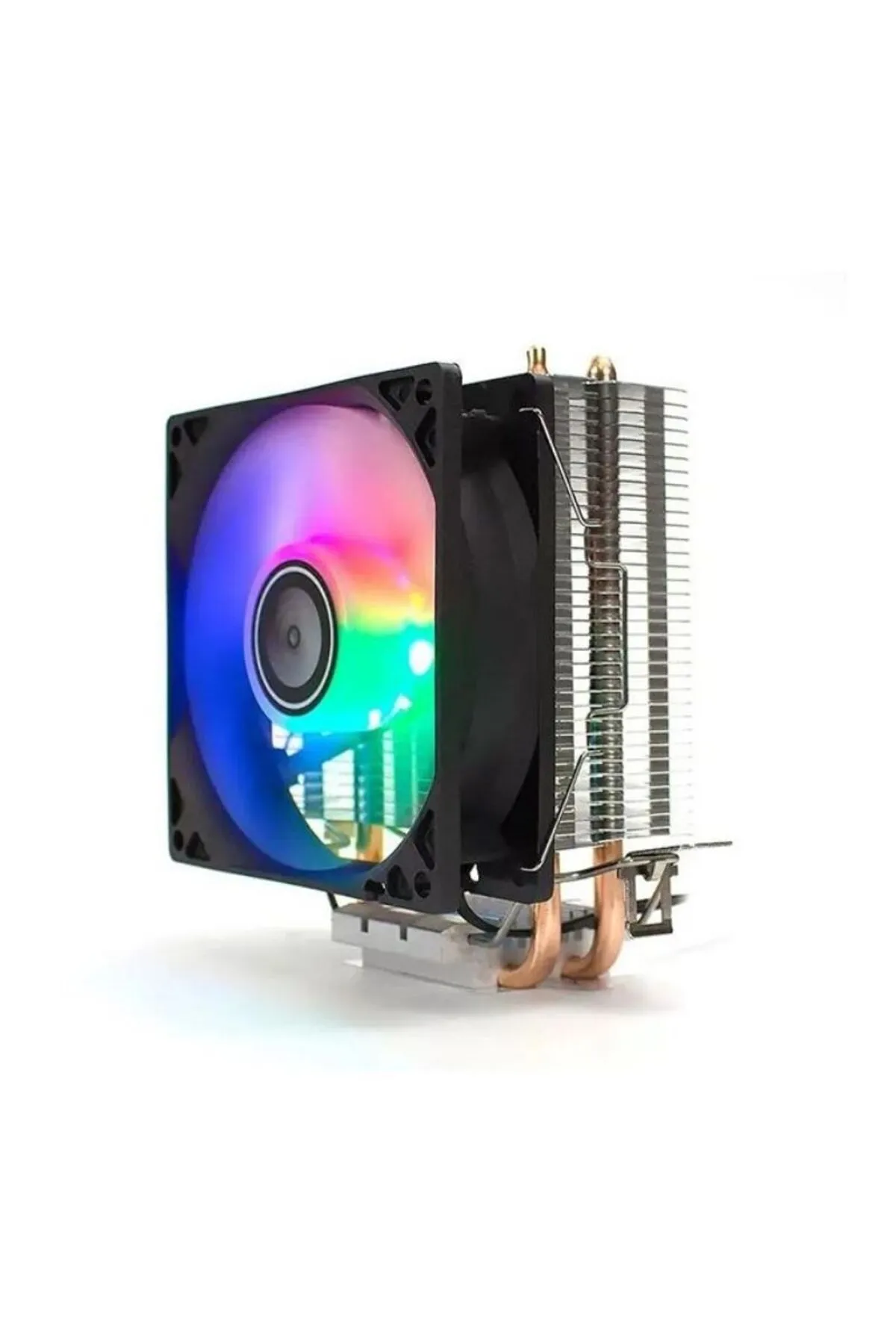 Nivantech Nivatech NTC-A200 Plus LGA 1700 AMD AM5 2x Borulu Kule Tipi RGB İşlemci Fanı