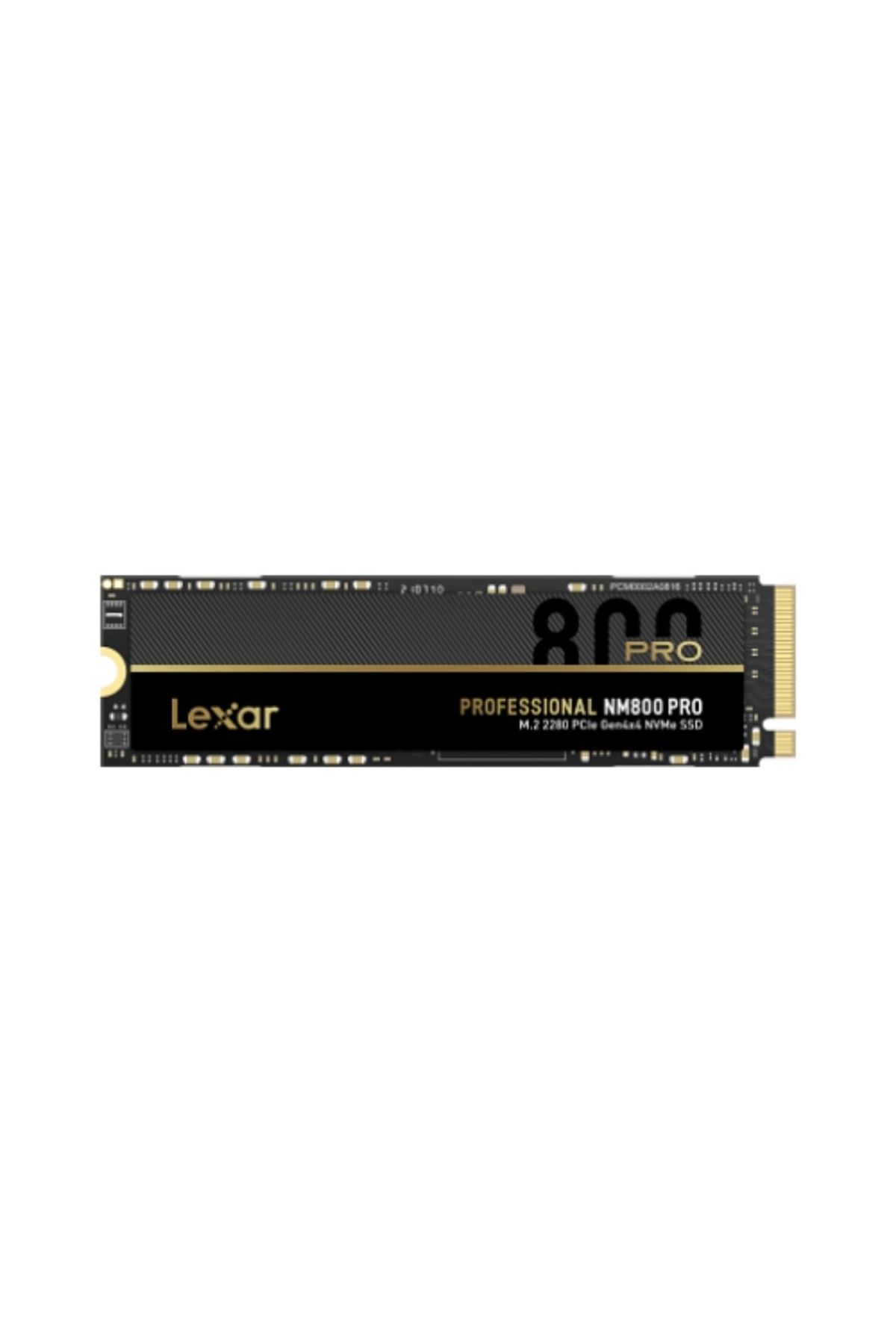 Lexar NM800P PRO 512GB Gen4x4 7450/3500MB/sn NVMe PCIe M.2 SSD (LNM800P512G-RNNNG)