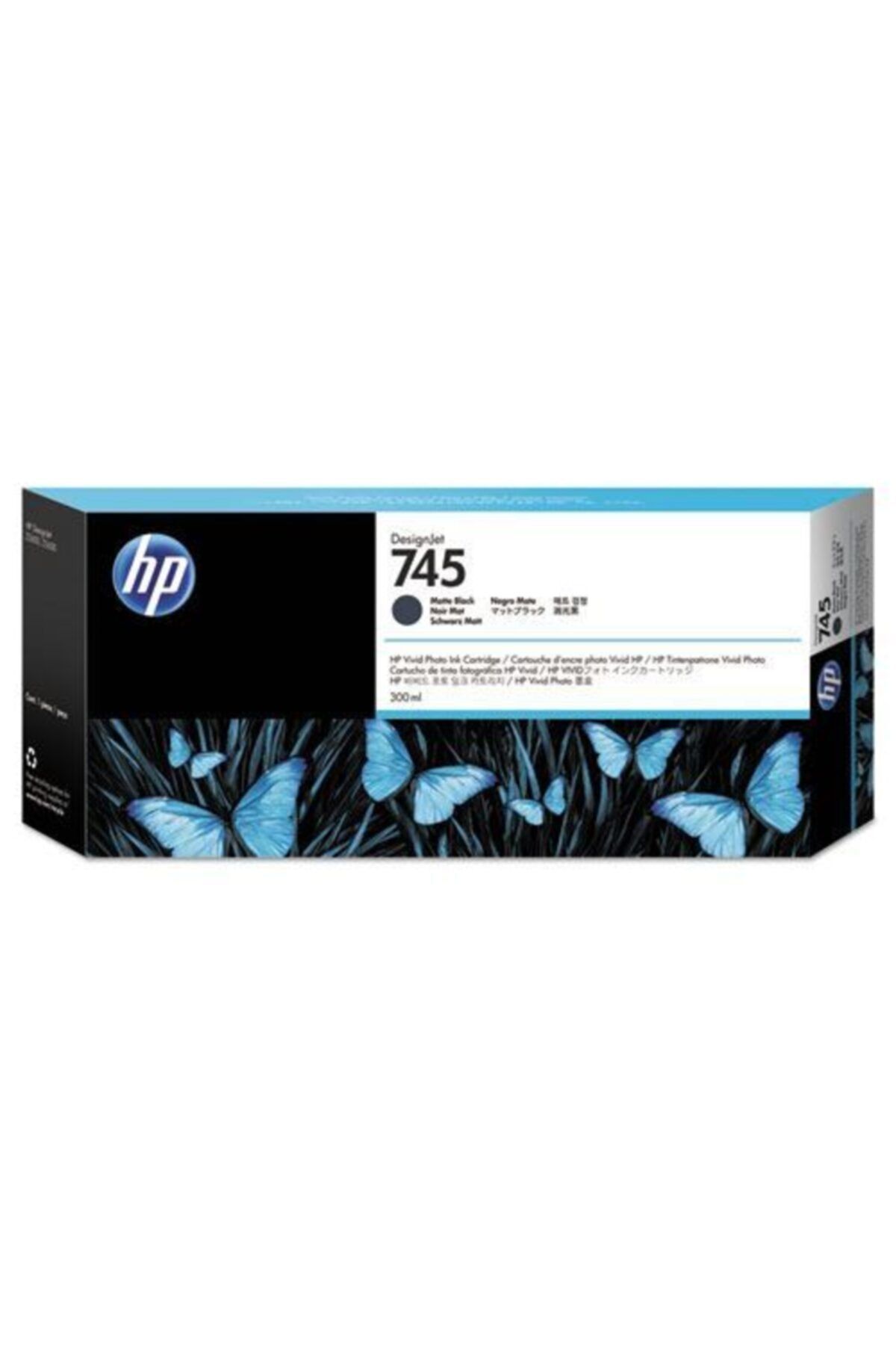 HP No 745 300ml Mat Siyah Designjet Kartuş