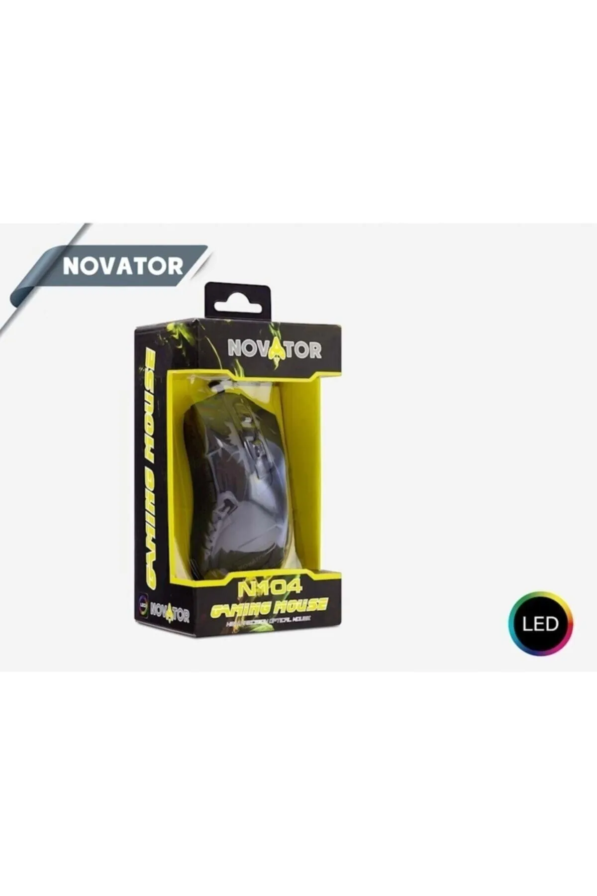 Hadron Novator N104/50 Oyun Mouse Ledli Game Mouse Kaliteli Yüksek Performans