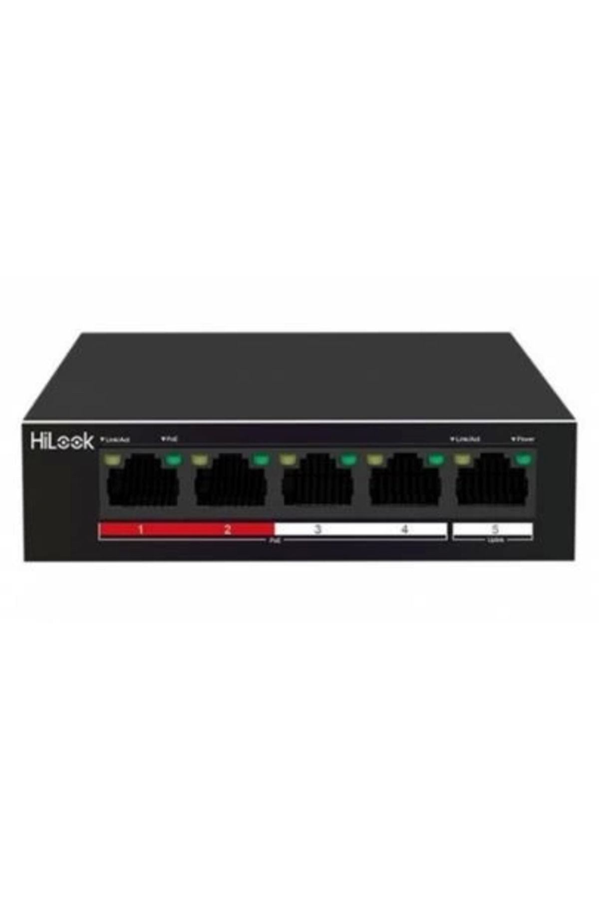 Hilook Ns-0105p-35(B)(O-STD) 4xfe 1xfe Uplınk Yönetilemez 35w Poe Switch