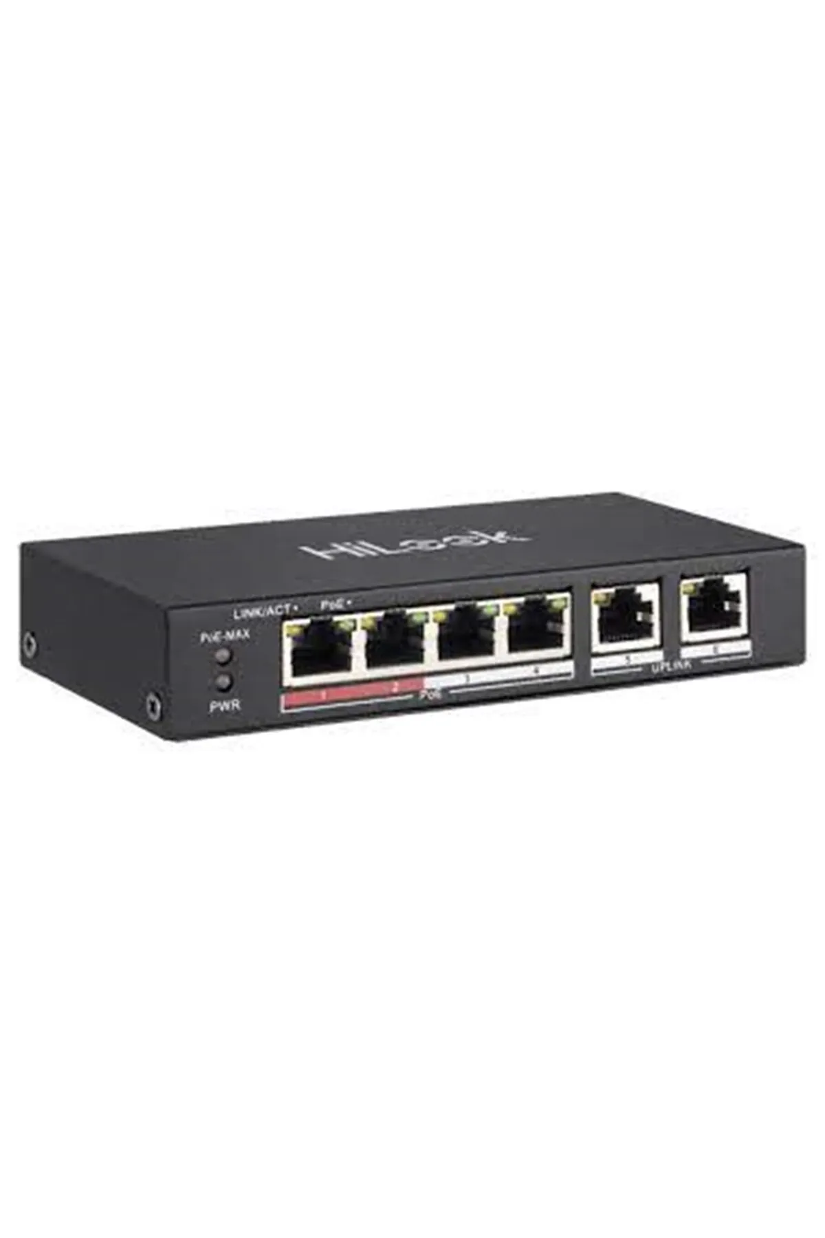 Hilook Ns-0106p-35 4 Port Poe, 35w, 2 Port Megabit Uplink Switch