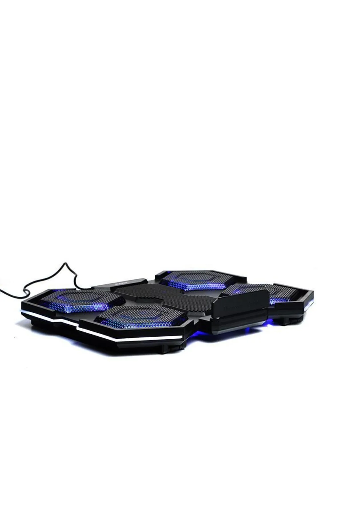 Genel Markalar nslx Aeromax 6x LED FAN'lı,7x Yükseklik Ayarlı, 2x USB 11"-17" Gaming Notebook Soğutucu (DKACNBA