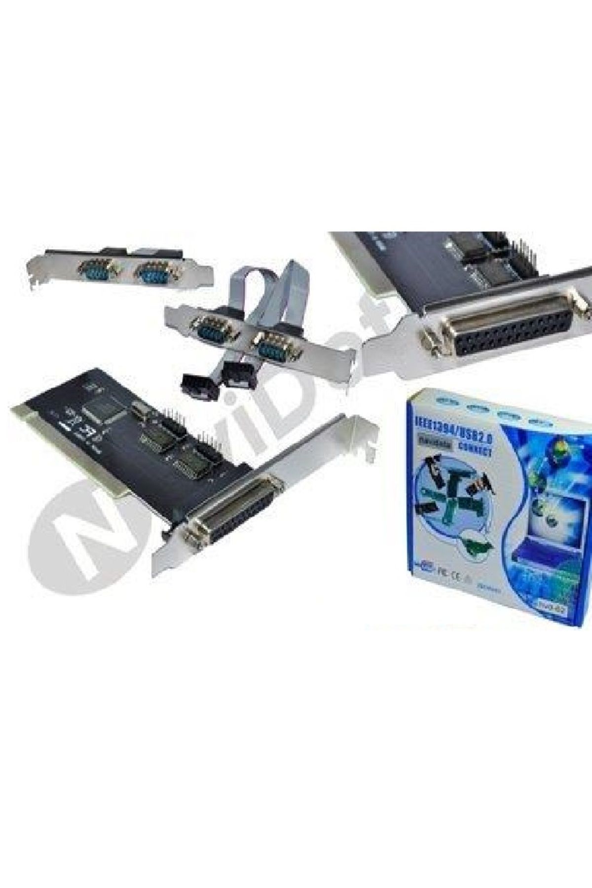 Navidata Nvd-62 Paralel Rs232 Port Kasa Içi Pci To Paralel Pcı Lpt Kart