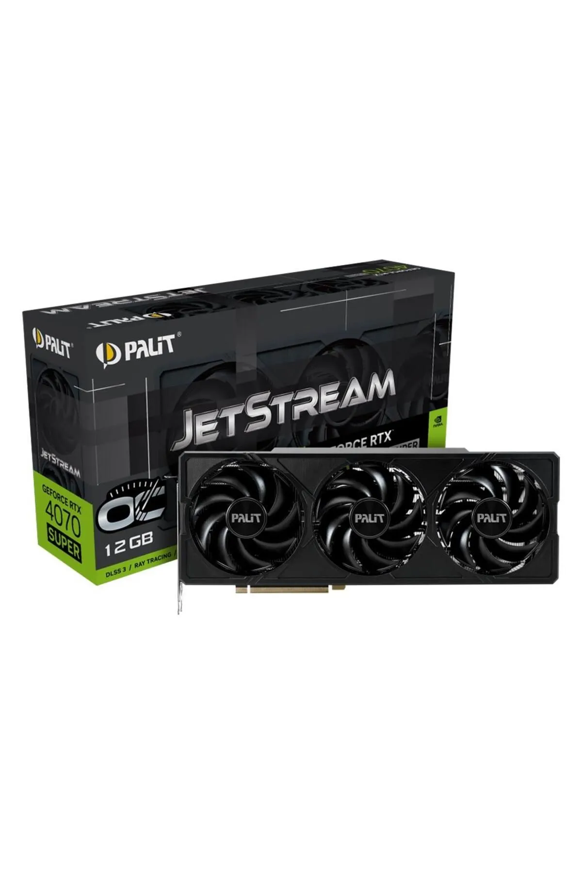 Palit Nvidia Geforce Rtx4070 Super Jetstream Oc 12gb 192bit Gddr6x Ekran Kartı Ned407st19k9-1043j