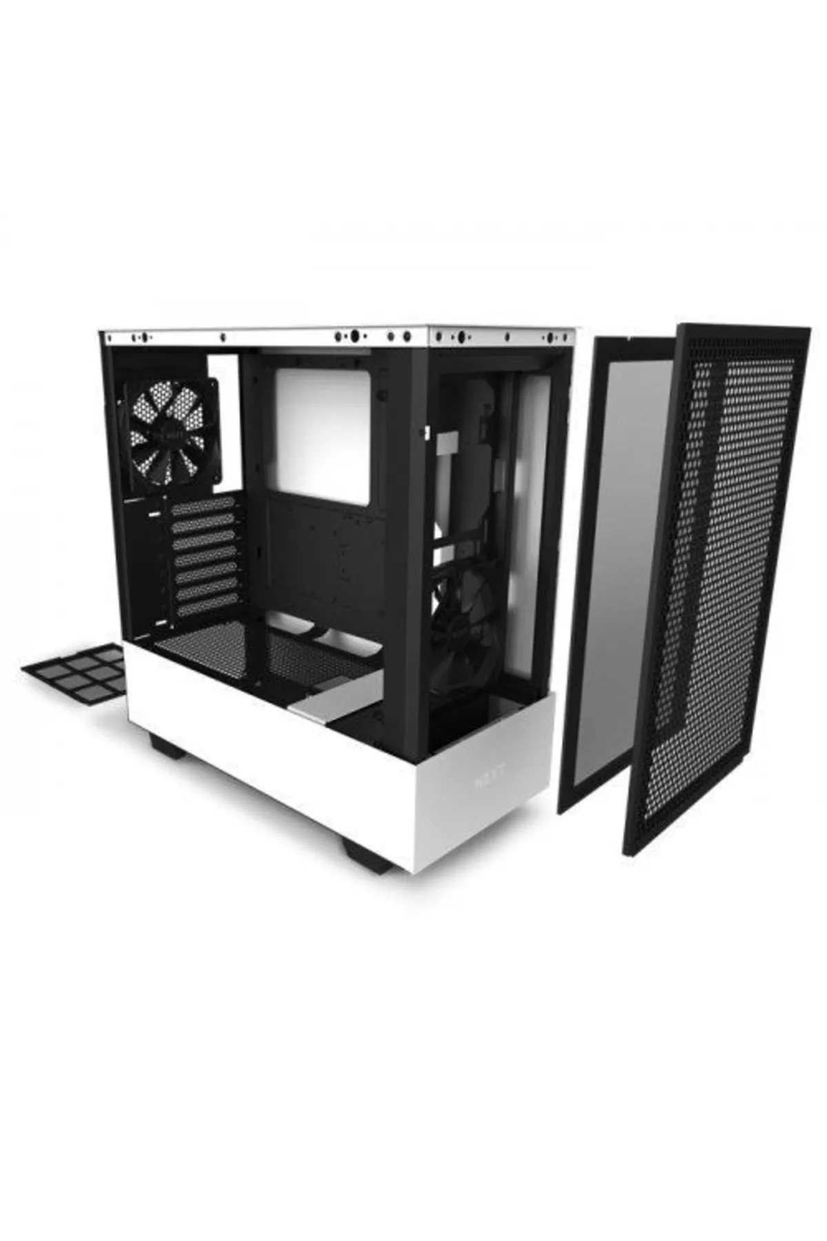 Naztech Nzxt Ca-h52fw-01 H510 Flow Compact Mid-tower Case