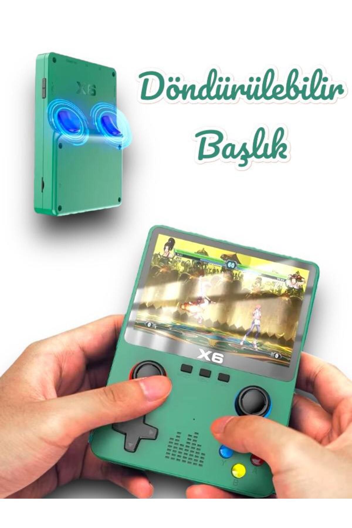 UCUZTEKNO Çocuklar İçin Çok Fonksiyonlu 1000 Oyunlu Retro Konsol