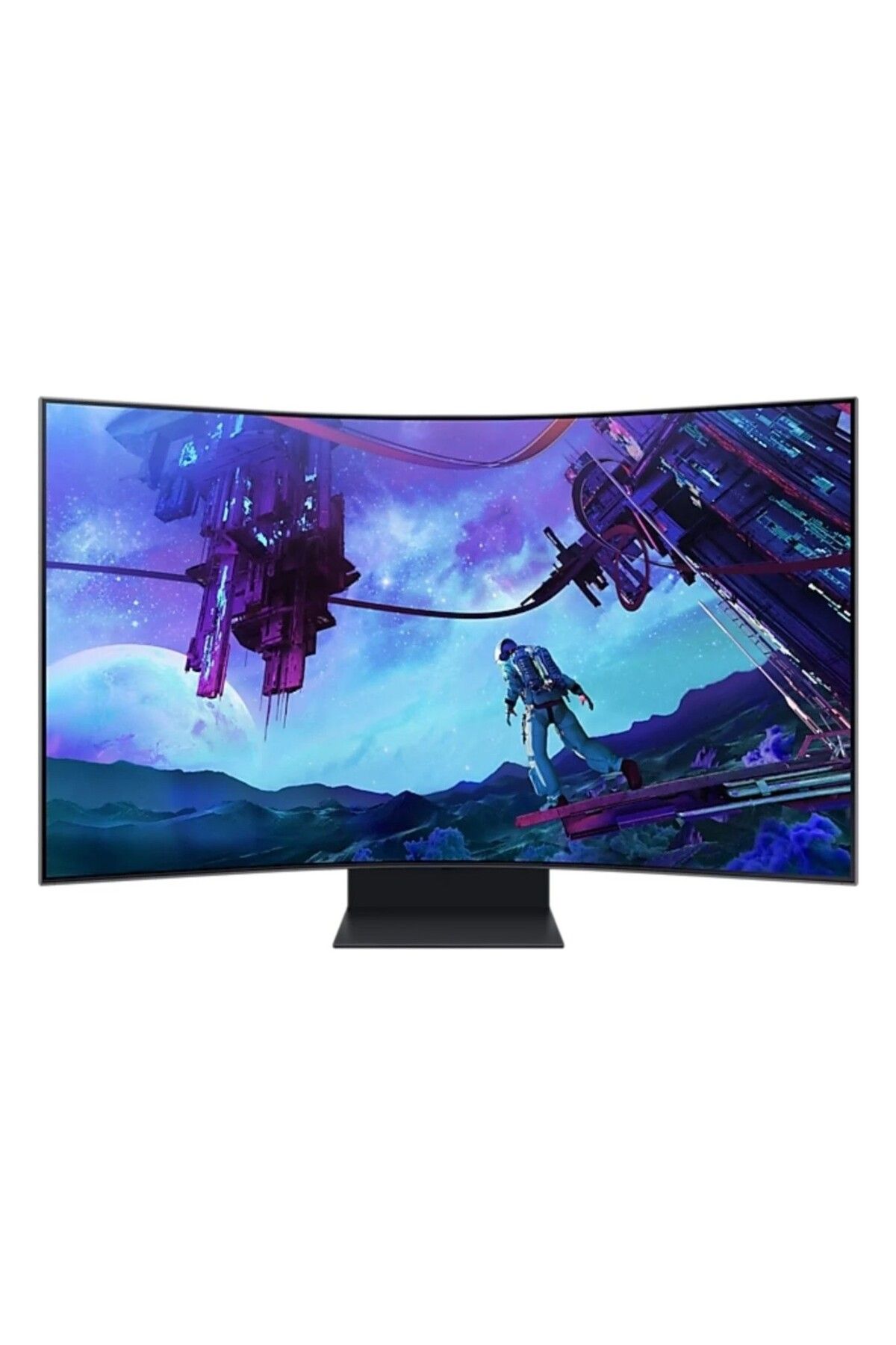 Samsung Odyssey Ark LS55CG97WNUXUF 55" 1 ms 4K Curved Pivot Oyuncu Monitörü