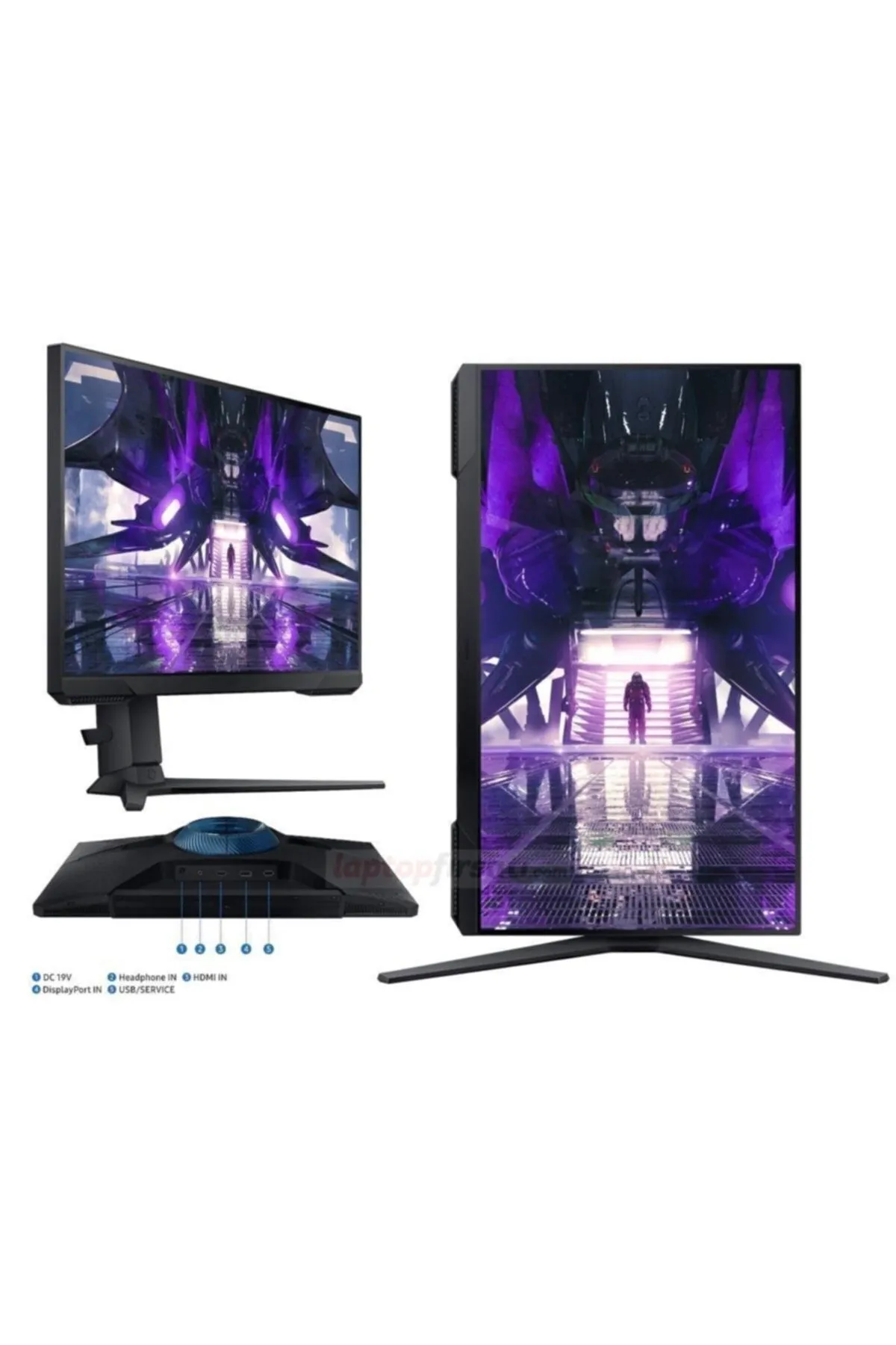 Samsung Odyssey G3 Ls24ag300nuxuf 24? 1ms 144hz Fullhd Freesync (DP HDMI) Pıvot Gamıng Monitör