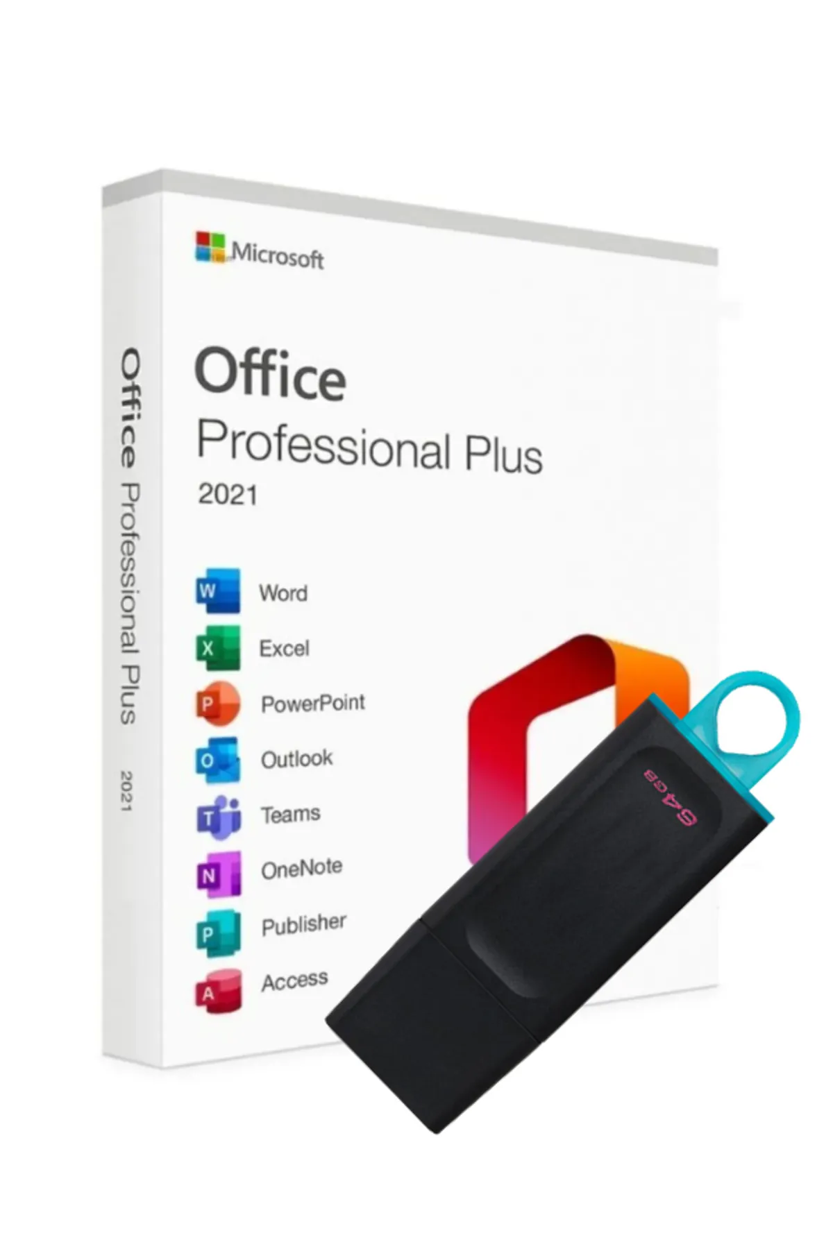 Sandisk Office 2021 Pro Plus Kurulum Dosyalı USB Bellek 16gb