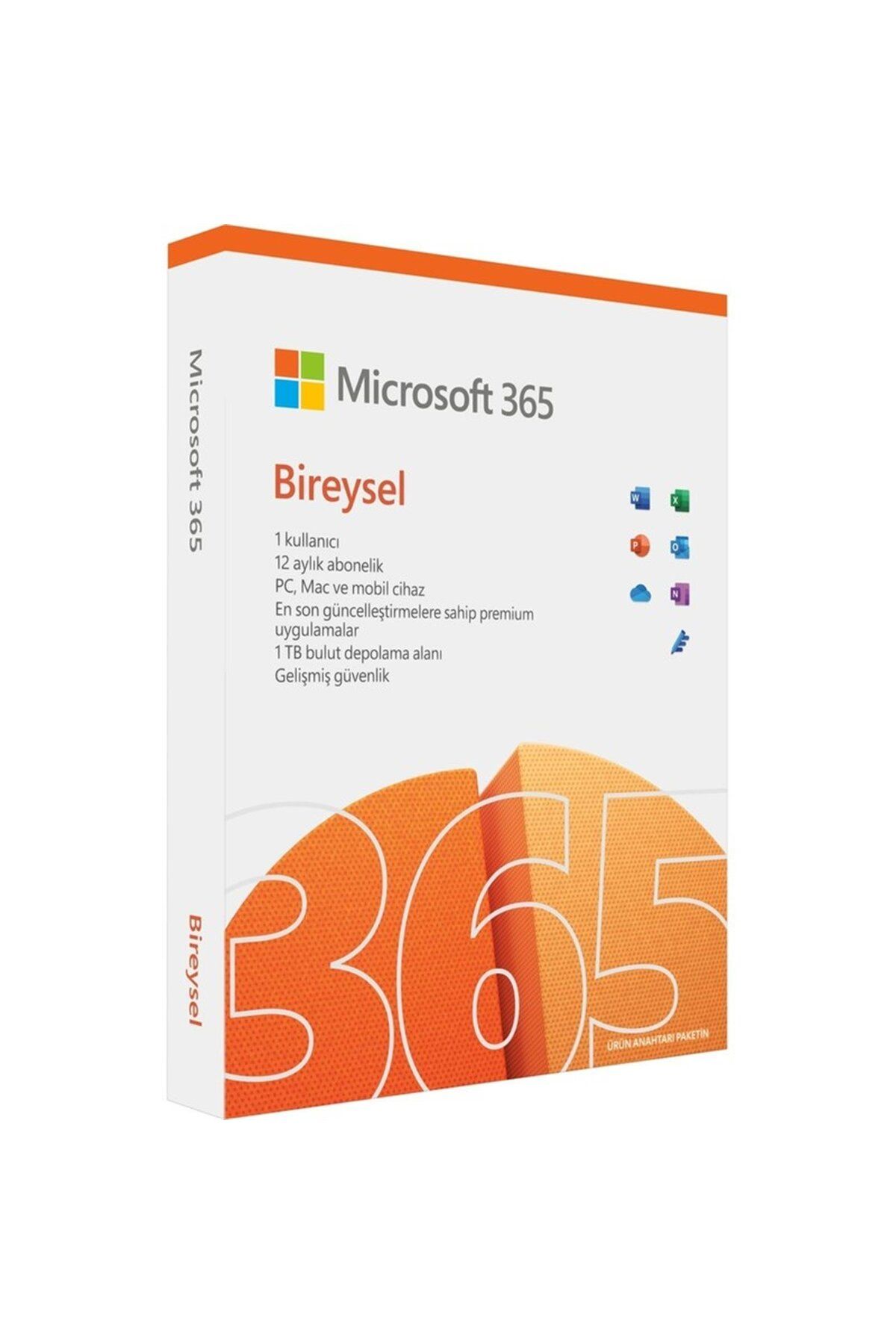 Microsoft Office 365 Bireysel Türkçe 1+1 YIL