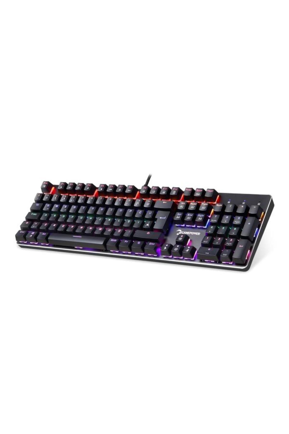 Gamepower Ogre Rainbow 60m Red Switch Mekanik Klavye