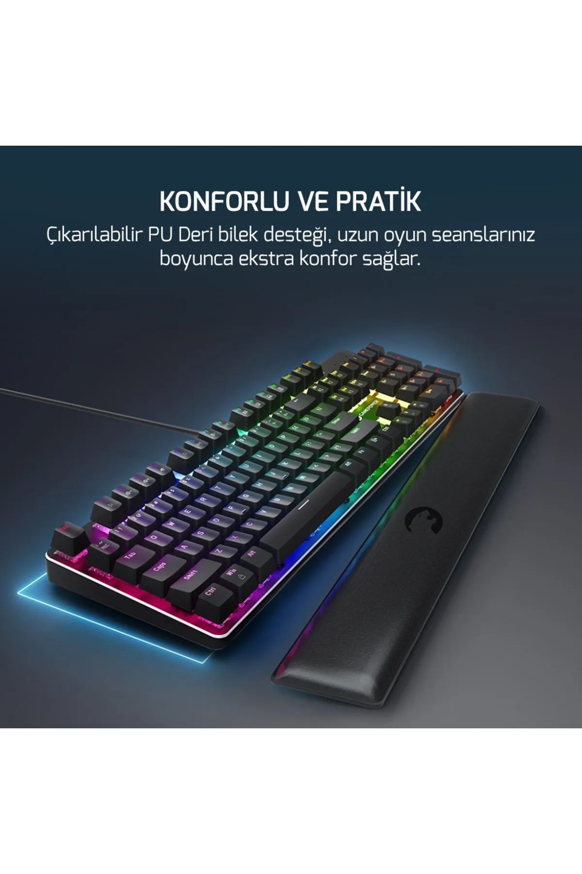 Gamepower Ogre Rgb 60m Mekanık Blue Swıtch Klavye