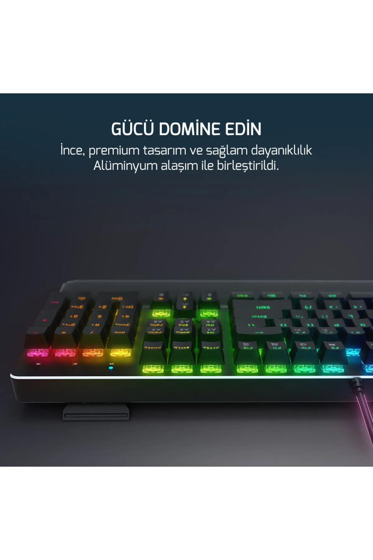 Gamepower Ogre Rgb 60m Mekanık Blue Swıtch Klavye