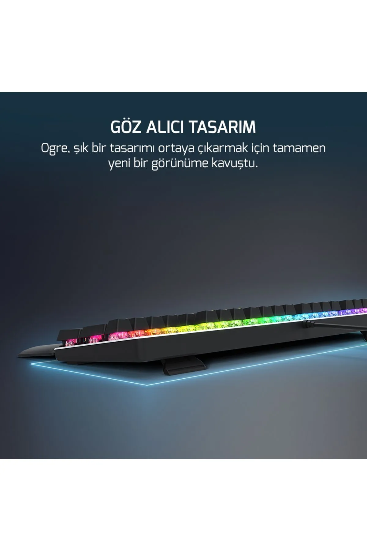 Gamepower Ogre Rgb 60m Mekanık Blue Swıtch Klavye