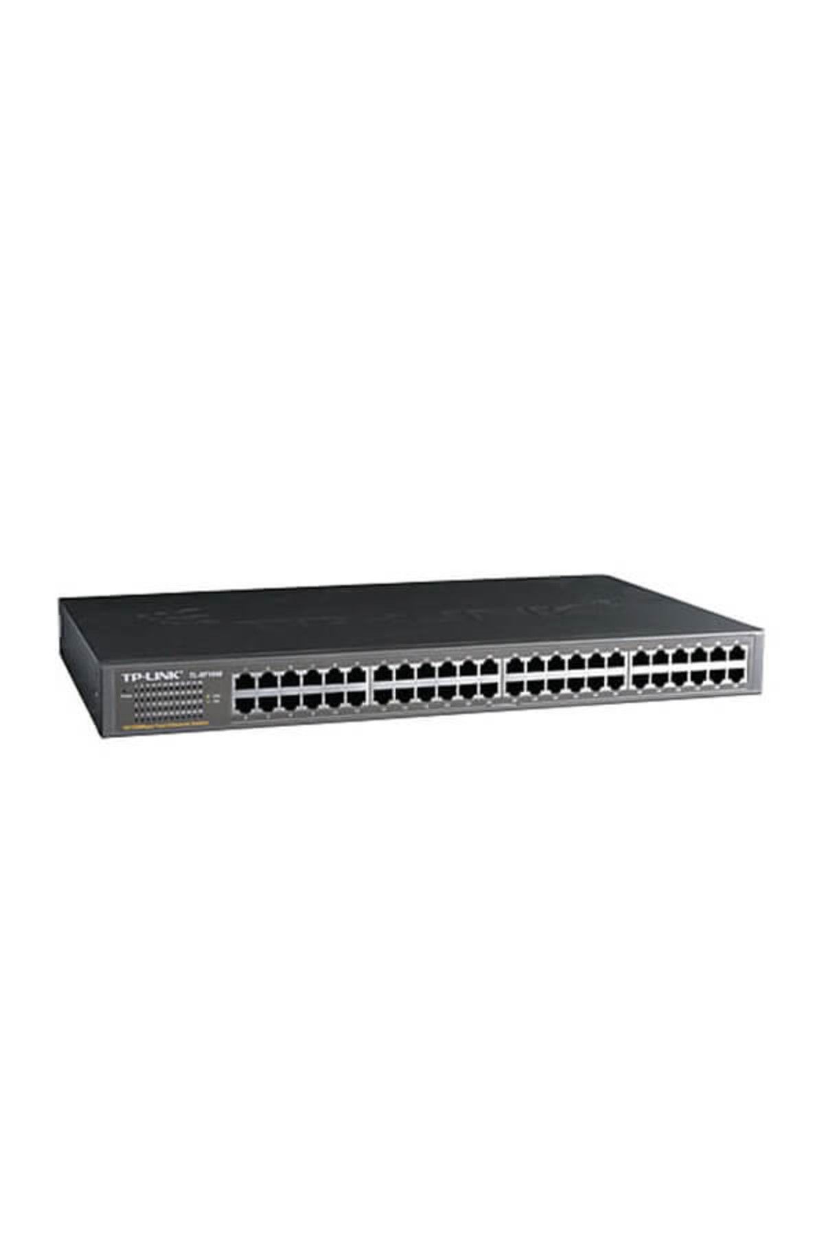 TP-Link OMADA TL-SF1048 48 Port, Megabit, Yönetilmez, Çelik kasa, Rackmount Switch