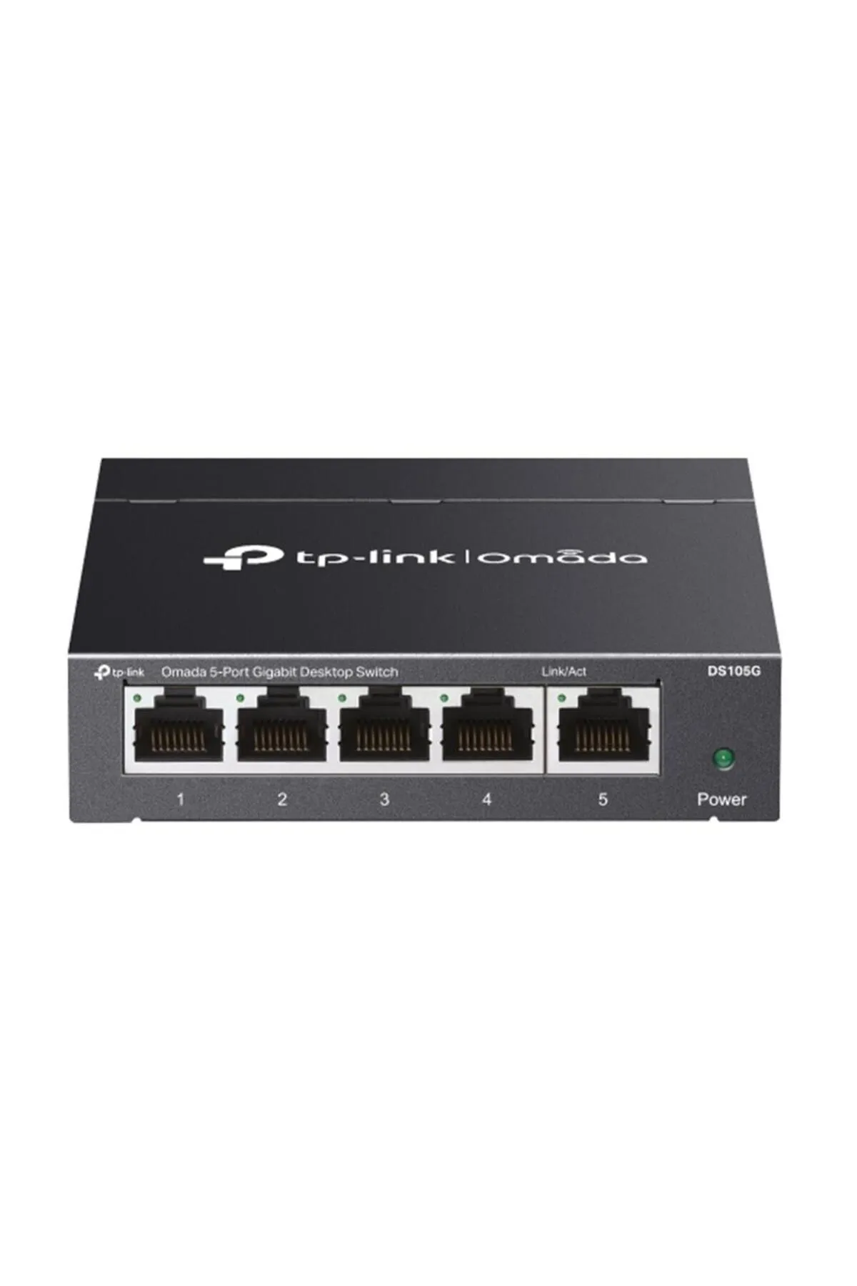 TP-Link Omada Tp-Link DS105G 5 Port 10-100-1000 Mbps Switch Çelik Kasa Rack Mount