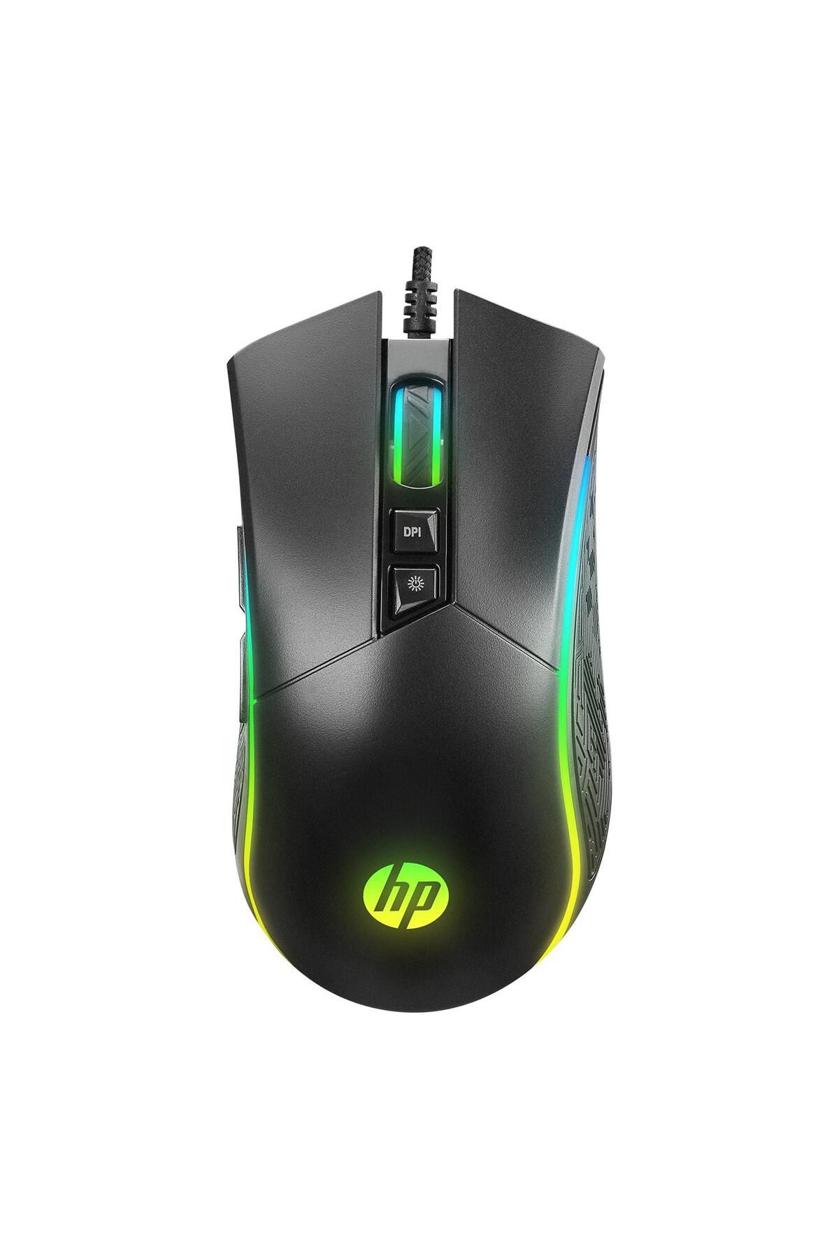 HP omx 4800 Dpi Rgb Ledli Gaming Kablolu Oyuncu Mouse gextrx 976748