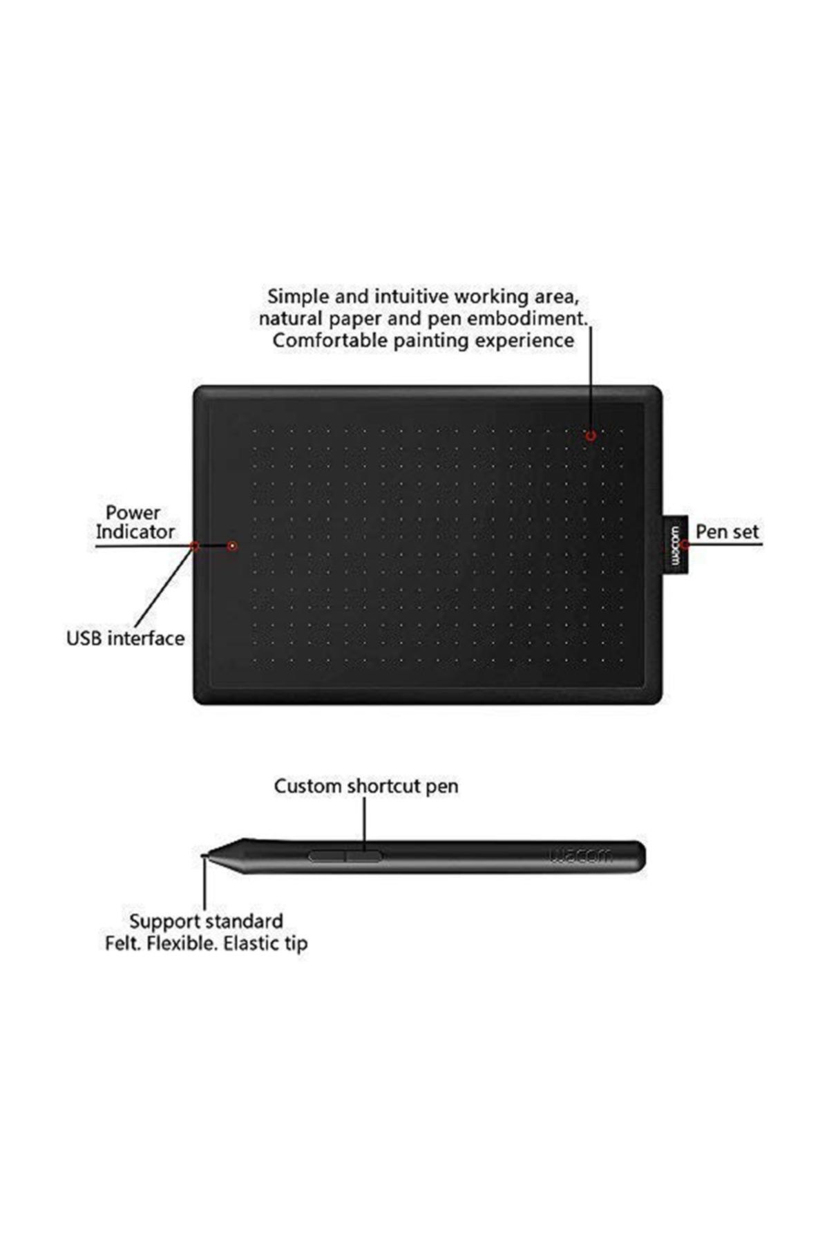 Wacom One By  Medıum Ctl-672-n Grafik Tablet