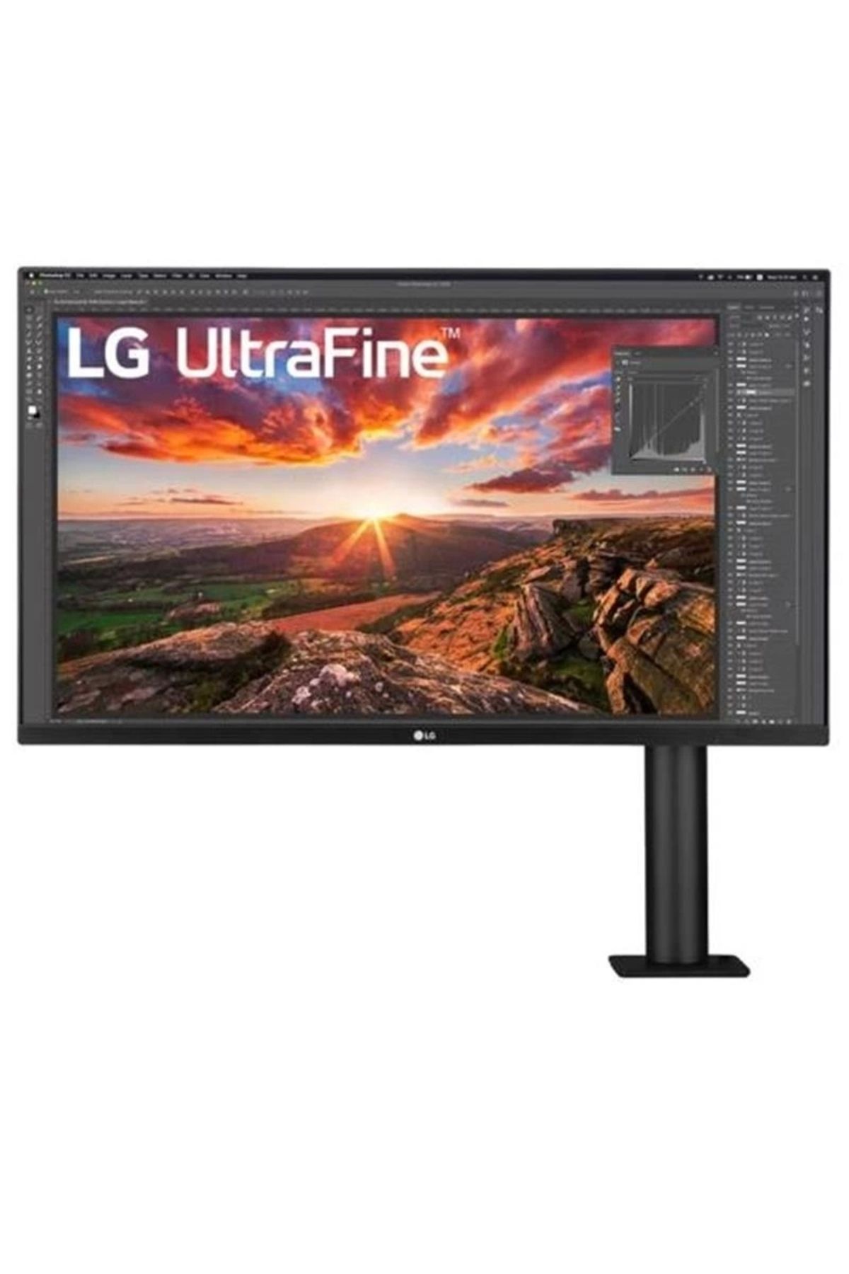 LG Ontech - 31.5 32un880p-b Ips 5ms 60hz 2xhdmı 1xdp Usb-c Uhd 4k 3840x2160 Hoparlor Vesa Pıvot Sıya