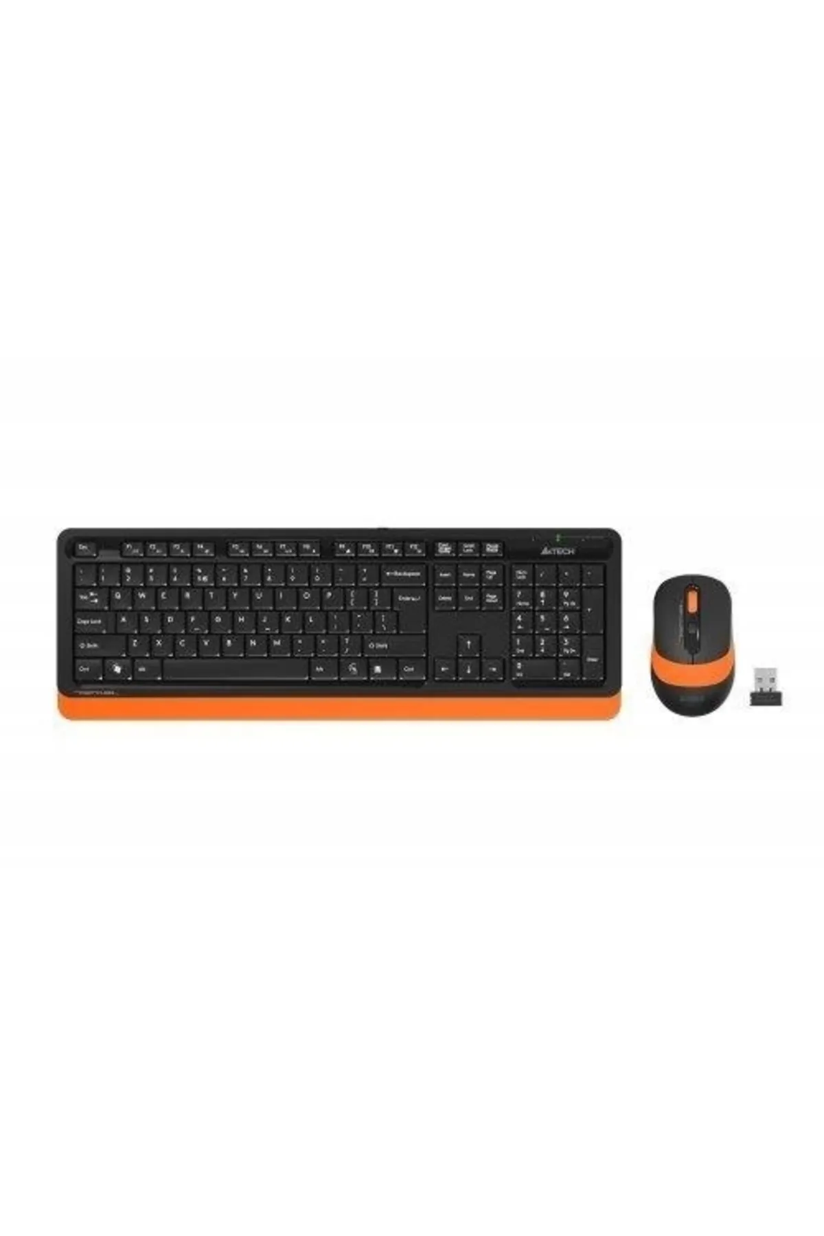 Genel Markalar Ontech - Fg1010 Turuncu Q Mm 2.4g Kablosuz Klavye Mouse Set