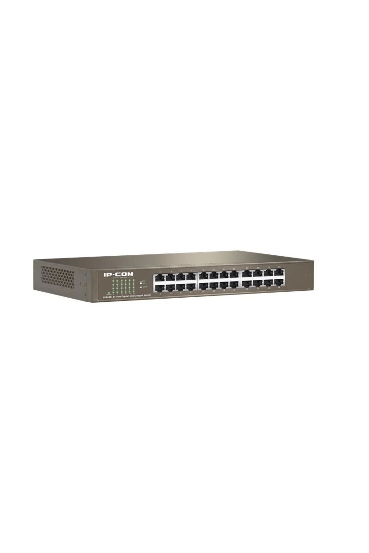 IP-COM Ontech - G1024d 24 Port Gıgabıt Metal Kasa Rackmount Swıtch