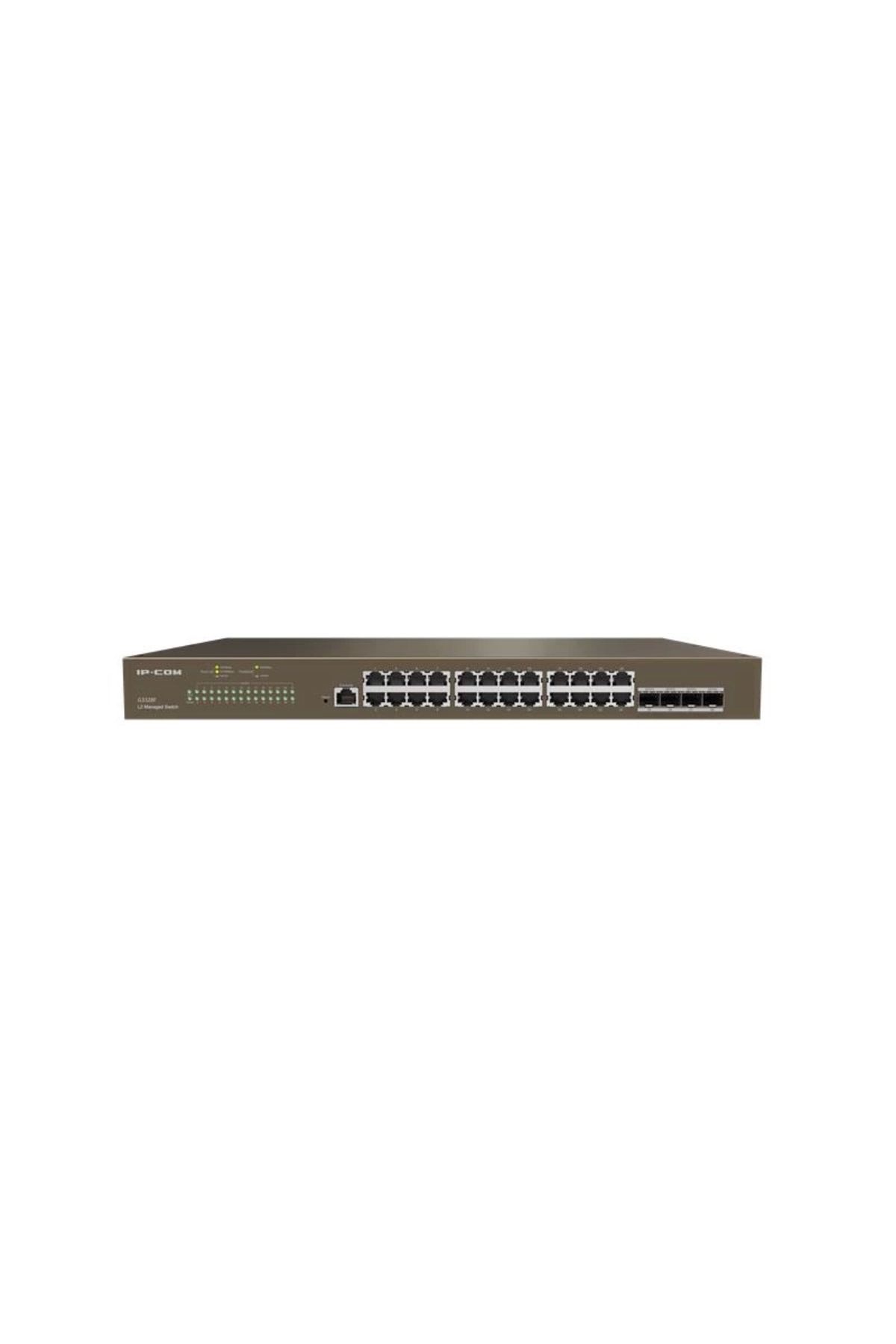 IP-COM Ontech - G3328f 24 Port Gıgabıt 4x1gb Sfp Uplınk L2 Cloud Yönetilebilir Rackmount Swıtch