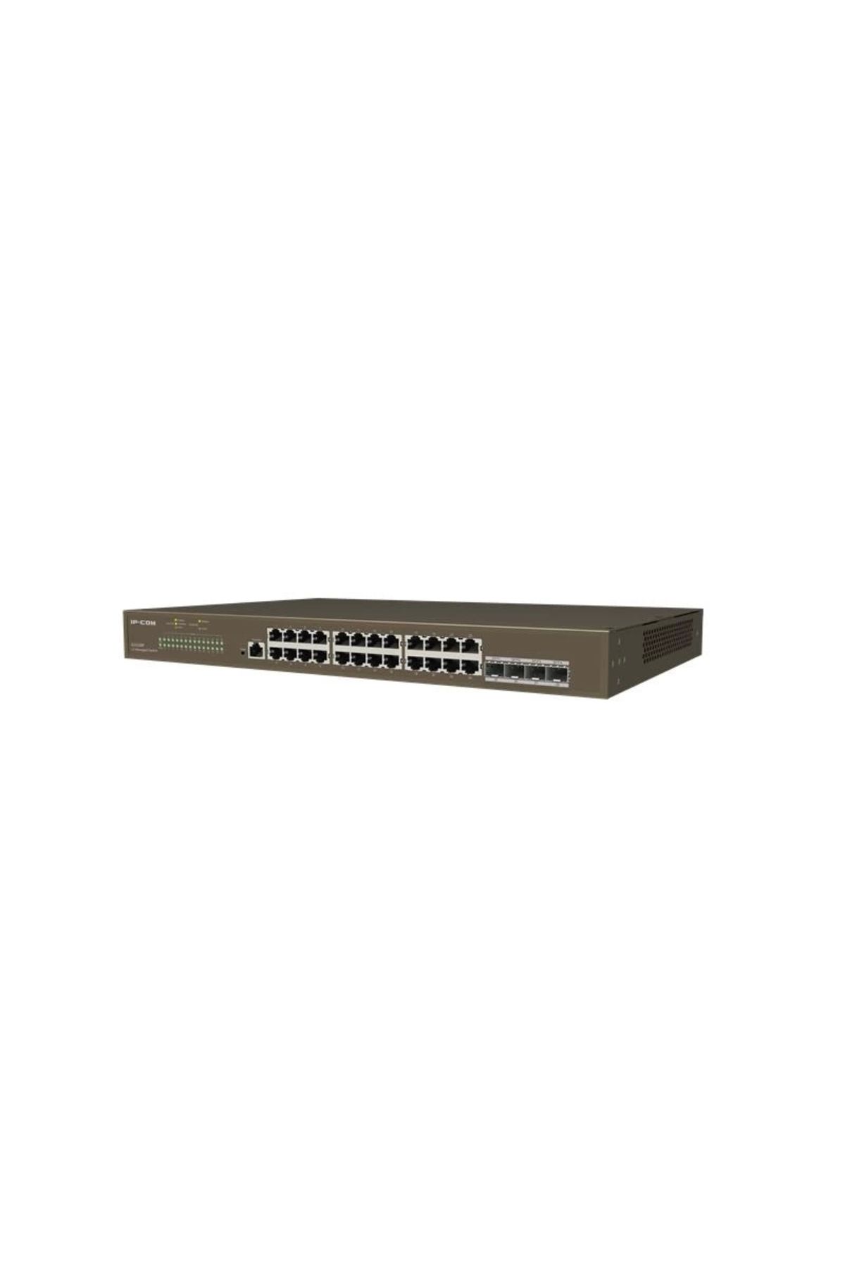 IP-COM Ontech - G3328f 24 Port Gıgabıt 4x1gb Sfp Uplınk L2 Cloud Yönetilebilir Rackmount Swıtch