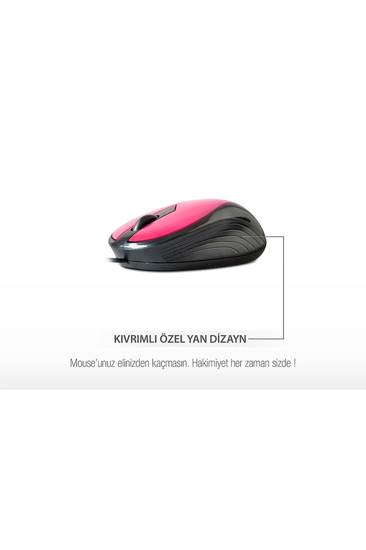 Boldy Optik Mini Mouse - Kablolu Mouse - Kablolu Fare SM-136 - Mini Fare - Optik Fare - Optik Mouse SM-136