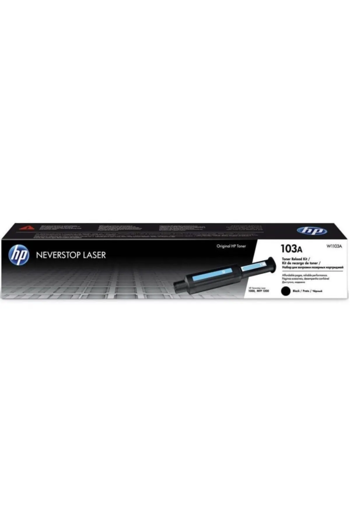 HP Orijinal 103a Neverstop Toner Dolum Kiti Siyah W1103a