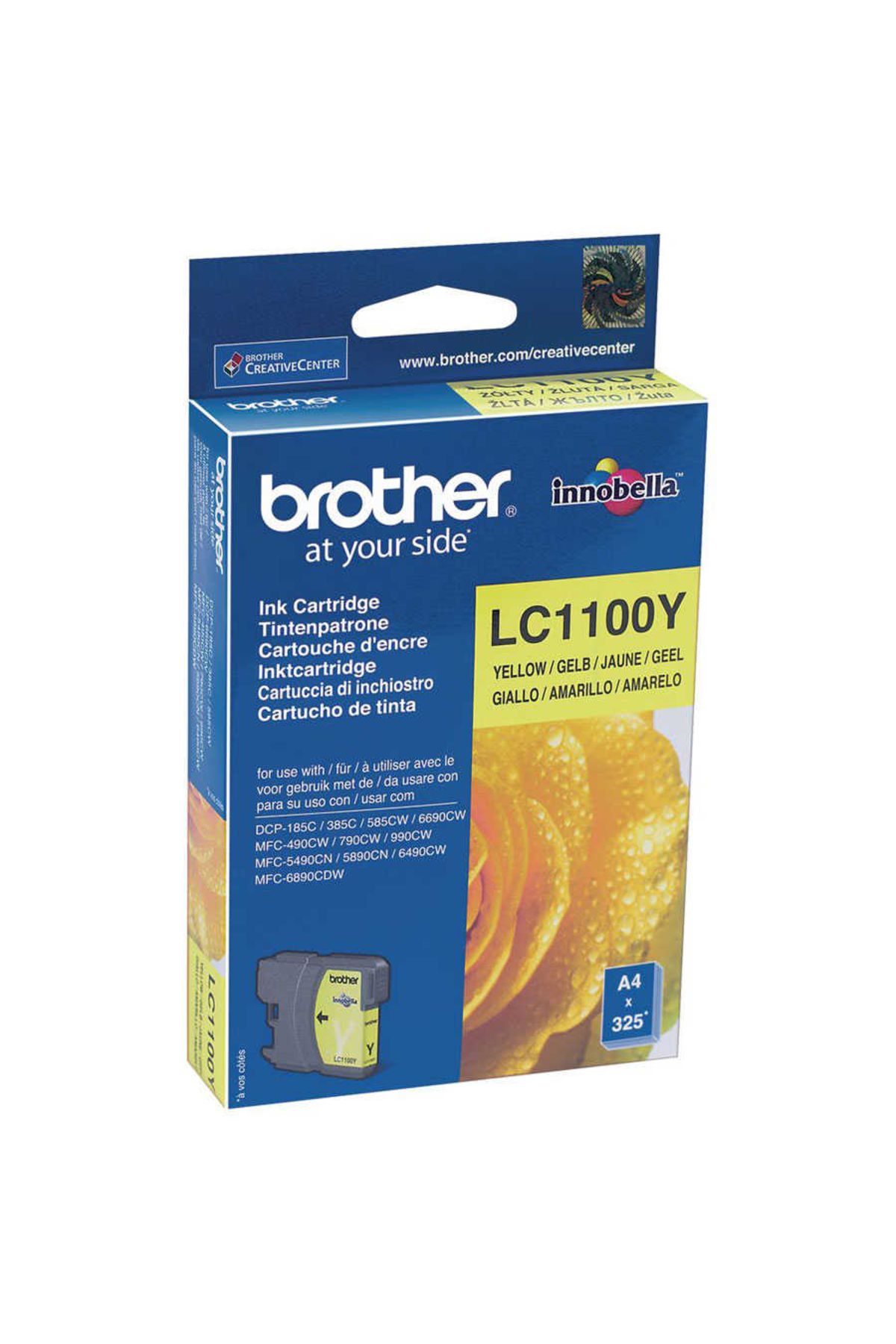 Brother Orjinal Sarı Kartuş Lc67y-lc1100