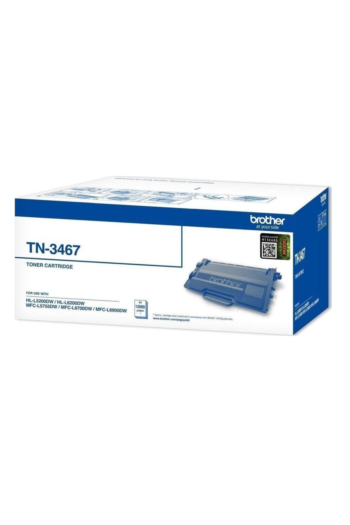 Brother Orjinal Toner Y.k Tn-3467