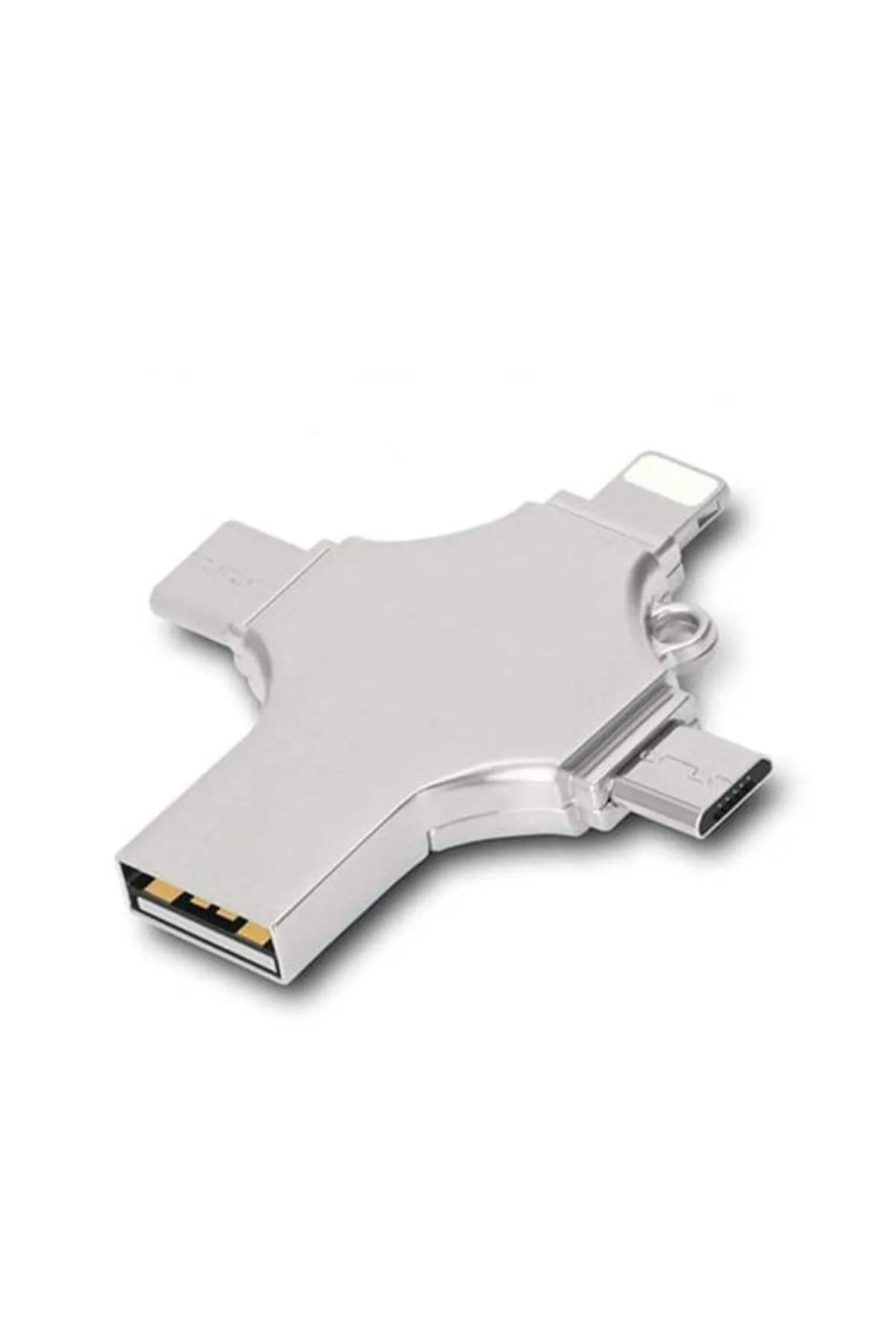 Vothoon Otg 4in1 Cep Telefonu Çok Fonksiyonlu Usb Flash Bellek 64 gb Type-C, Micro SD ve Kart Okuyucu