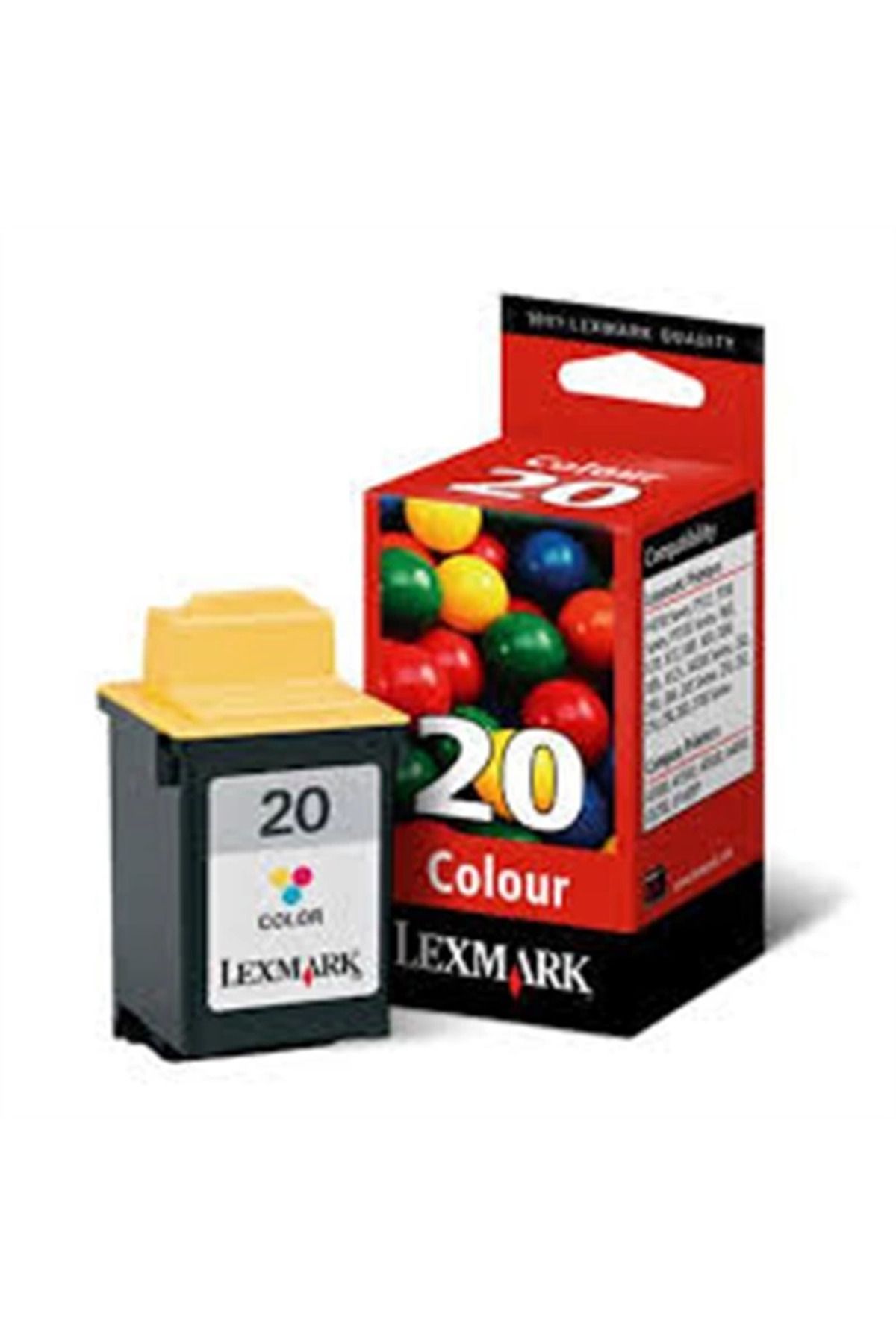 Lexmark Outlet 15m0120 20 Renkli Kartuş 270 Sayfa (F4270 IJ3200 X6570 Z11 Z53)