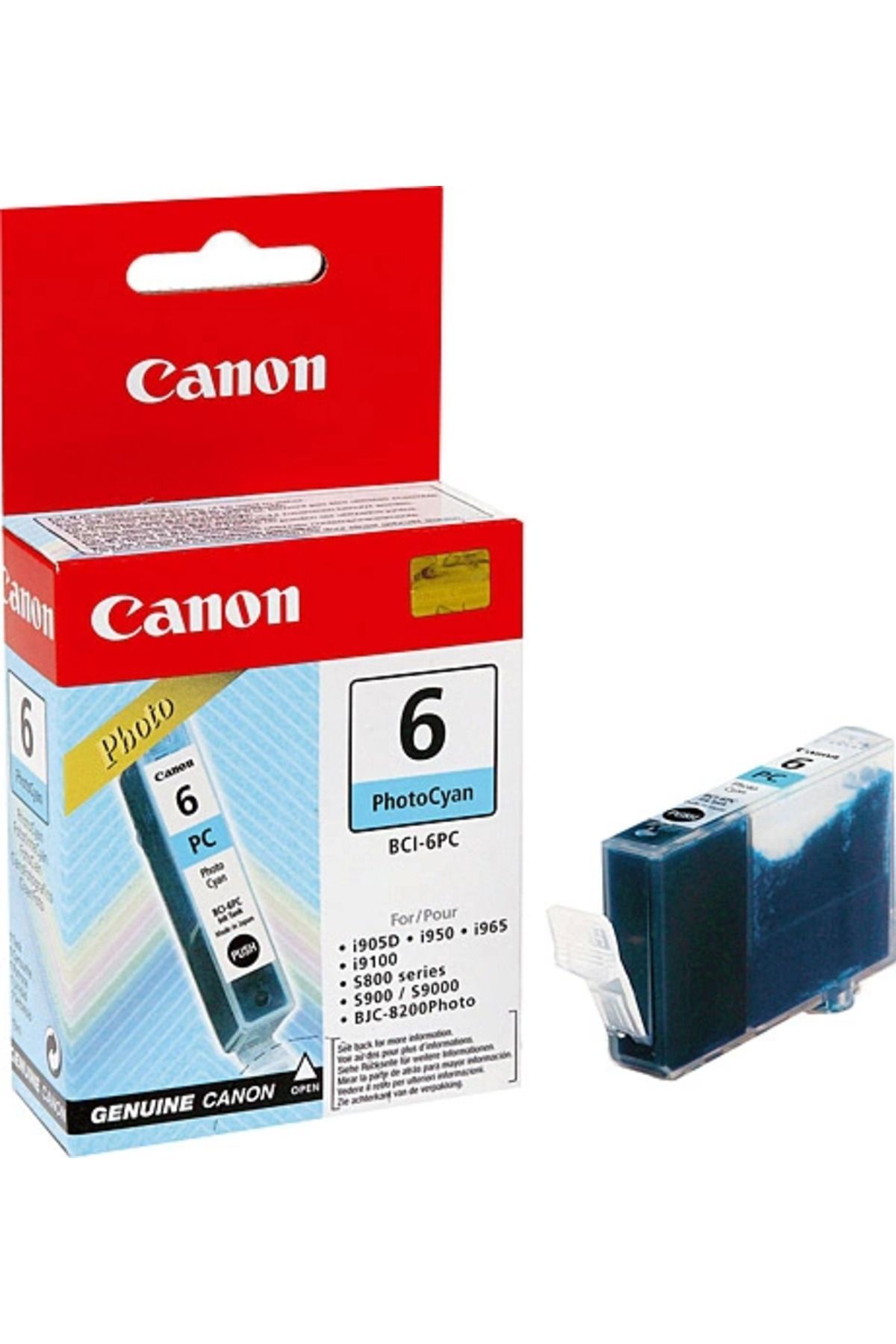 Canon Outlet Bcı-6pc Foto Mavi Kartuş 280 Sayfa (PHOTO BJC 8200 I9900 S820 S9000 IP6000D)