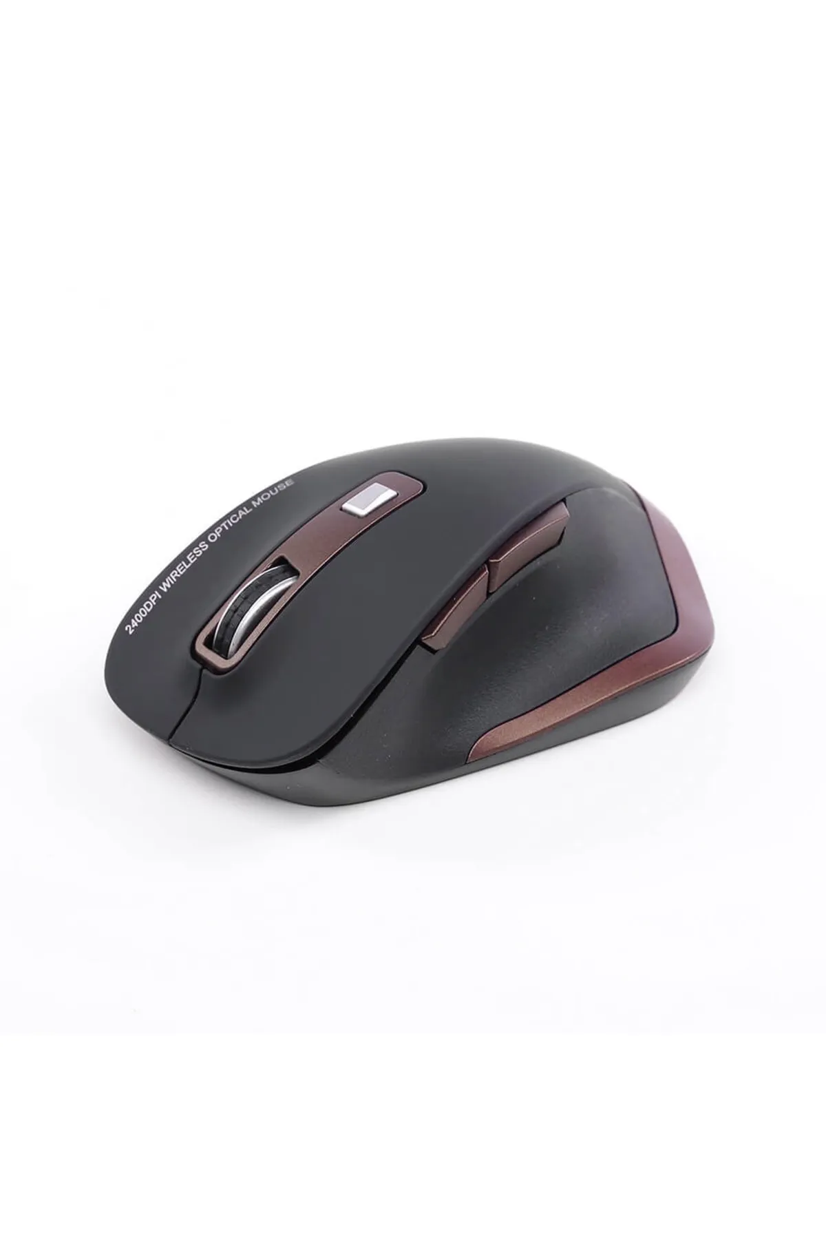 Vigor Oyuncu Mouse G-526 Kablosuz Optik Mouse 2400 Dpı - Oyuncu Gaming Maus Siyah - Kahverengi