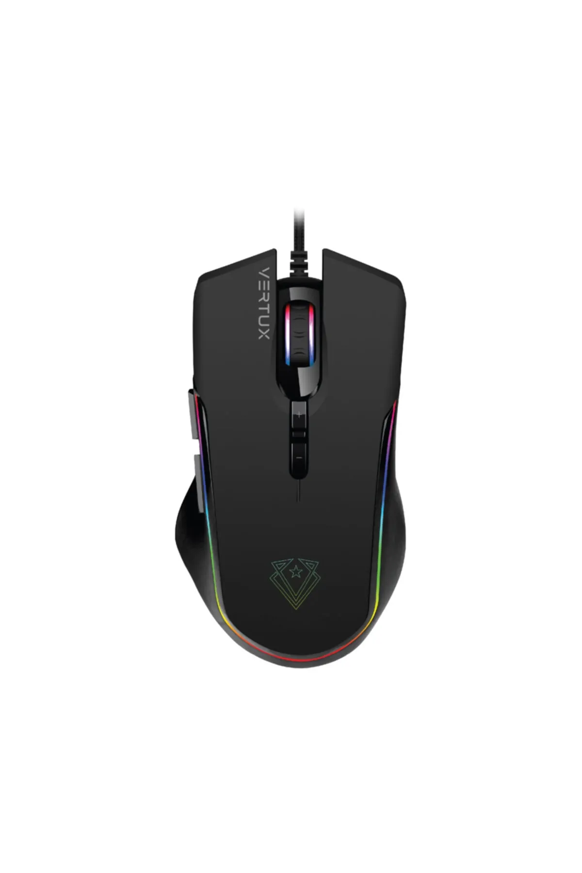 Vertux Oyuncu Mouse Gamecharged™ Hafif Oyun Özel Led Işıklı 10.000 Dpı - Assaulter