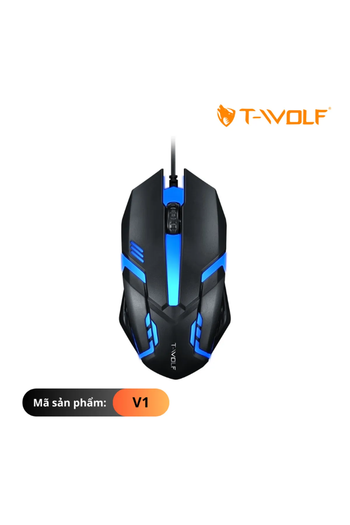 T-WOLF Oyuncu Mouse Kablolu Rgb Işıklı V1 Gamer Mouse