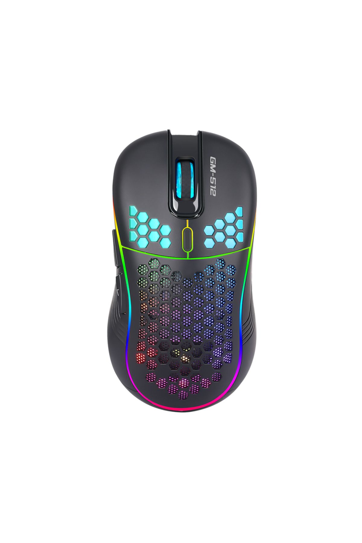 Canpay Oyuncular için RGB LED Işıklı, Pro Gaming Oyuncu Mouse (1.5Metre,6400 DPI, Programlanabilir 7 tuşlu)