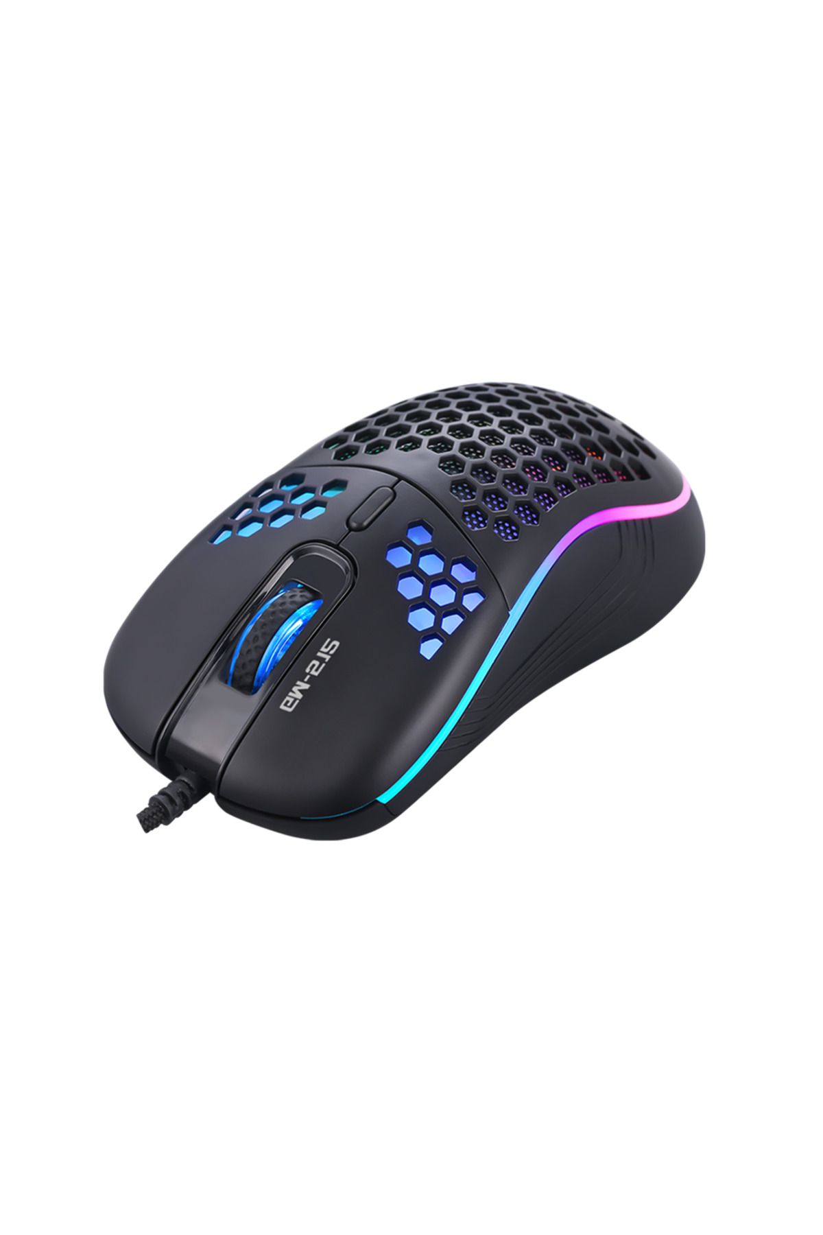 Canpay Oyuncular için RGB LED Işıklı, Pro Gaming Oyuncu Mouse (1.5Metre,6400 DPI, Programlanabilir 7 tuşlu)