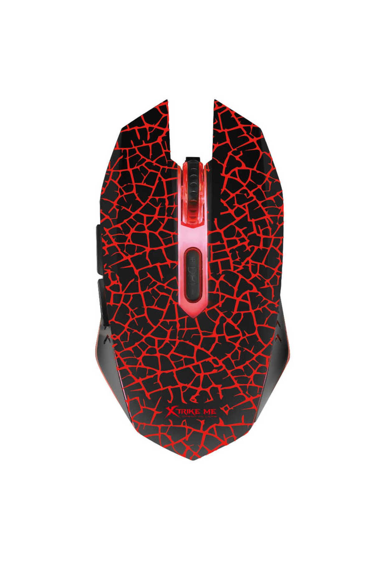 Canpay Oyuncular için Tasarlanmış 6 Tuşlu RGB LED Aydınlatmalı 3200DPI Hassas Kontrollü Oyuncu Gaming Mouse