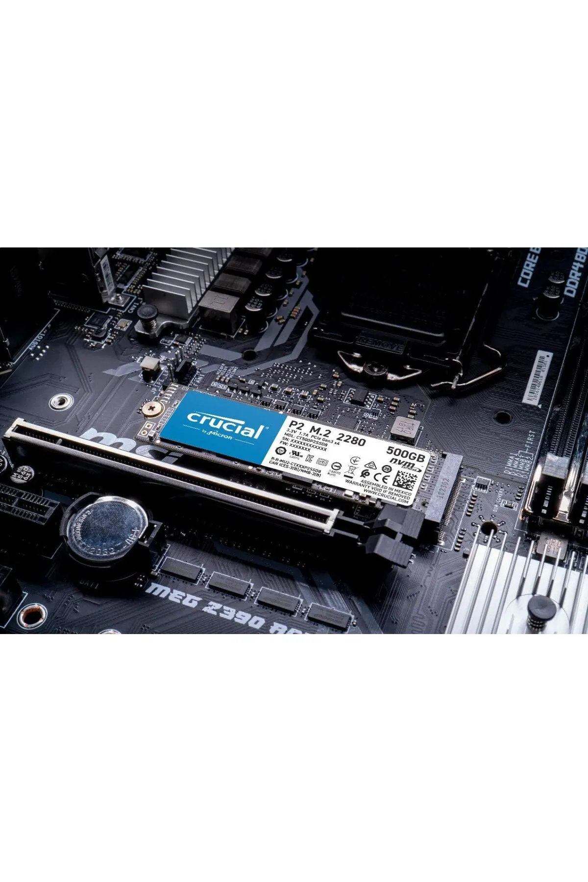 Crucial P2 500gb Ssd M.2 Nvme Pcıe Ct500p2ssd8