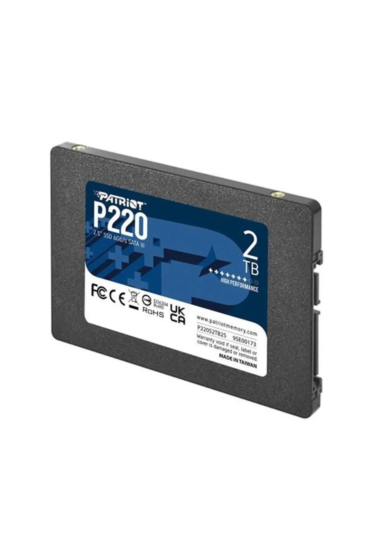 Patriot P220 2tb 550/500mb/s 2.5" Sata3 Ssd Disk (P220S2TB25)