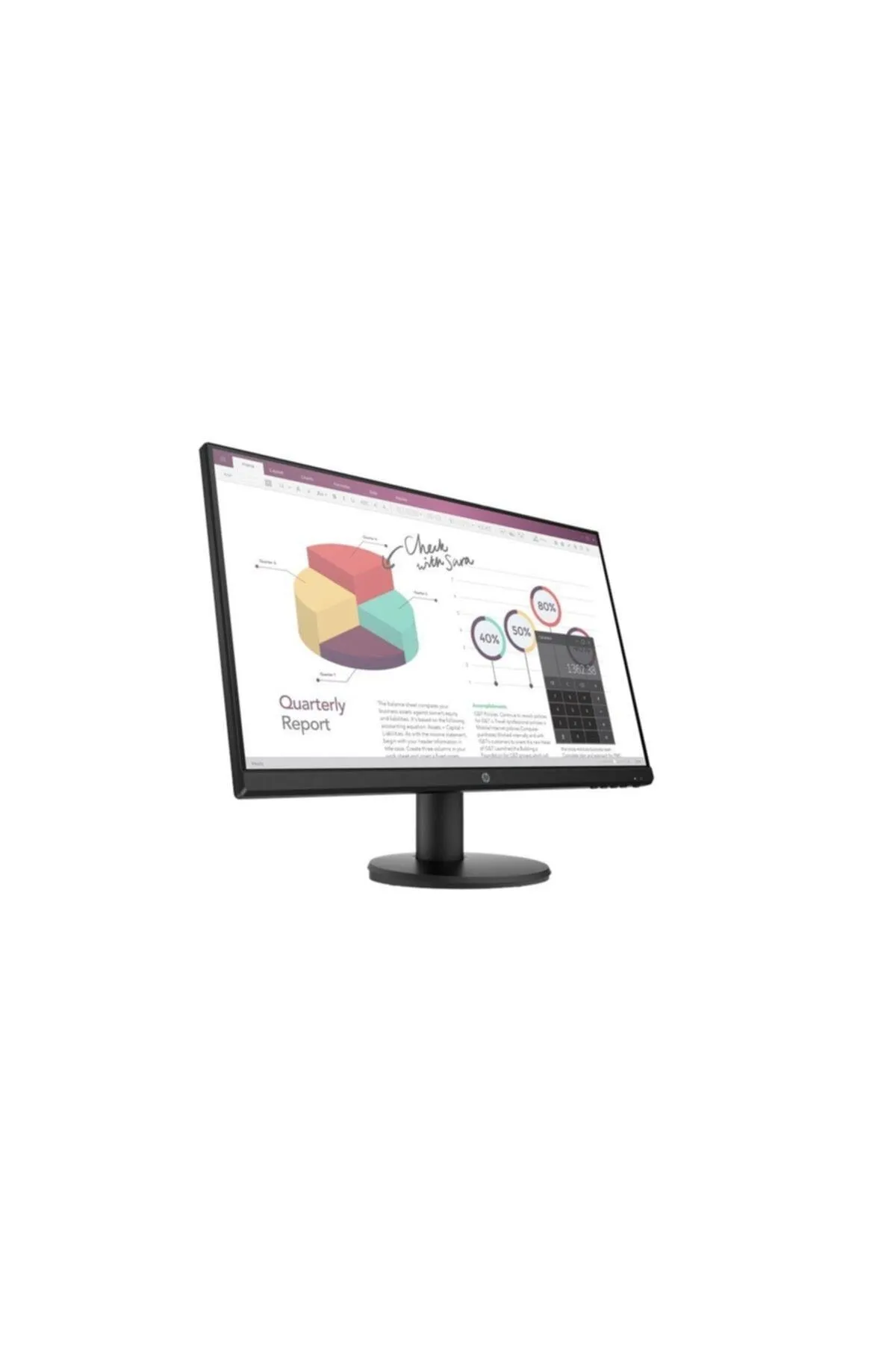 HP P24v G4 23.8" 60hz 5ms (HDMI VGA) Full Hd Ips Led Monitör 9tt78as