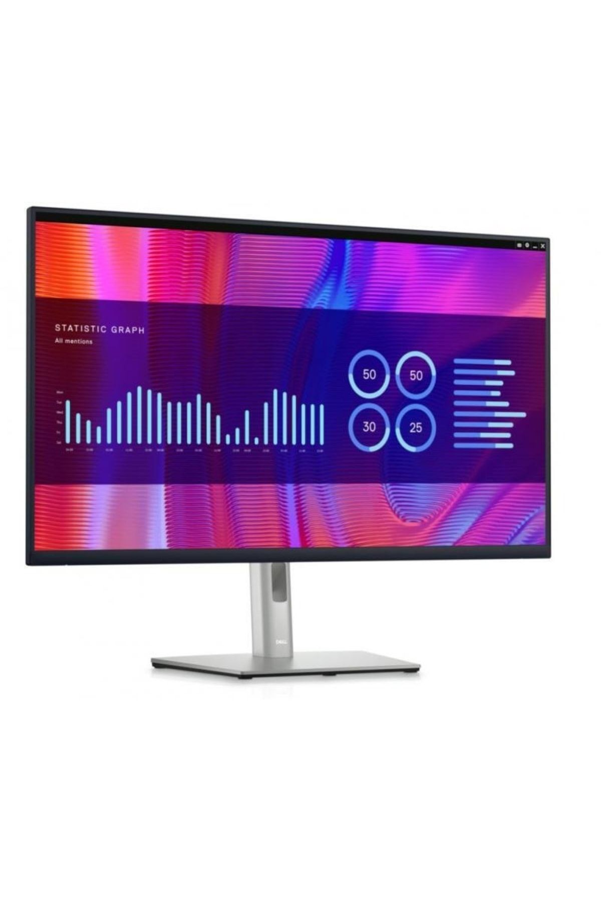 Dell P3223de 31,5" Usb-c Hub Ips Led Monitor 2560x1440, 8ms,hmdı Dp Usb-c