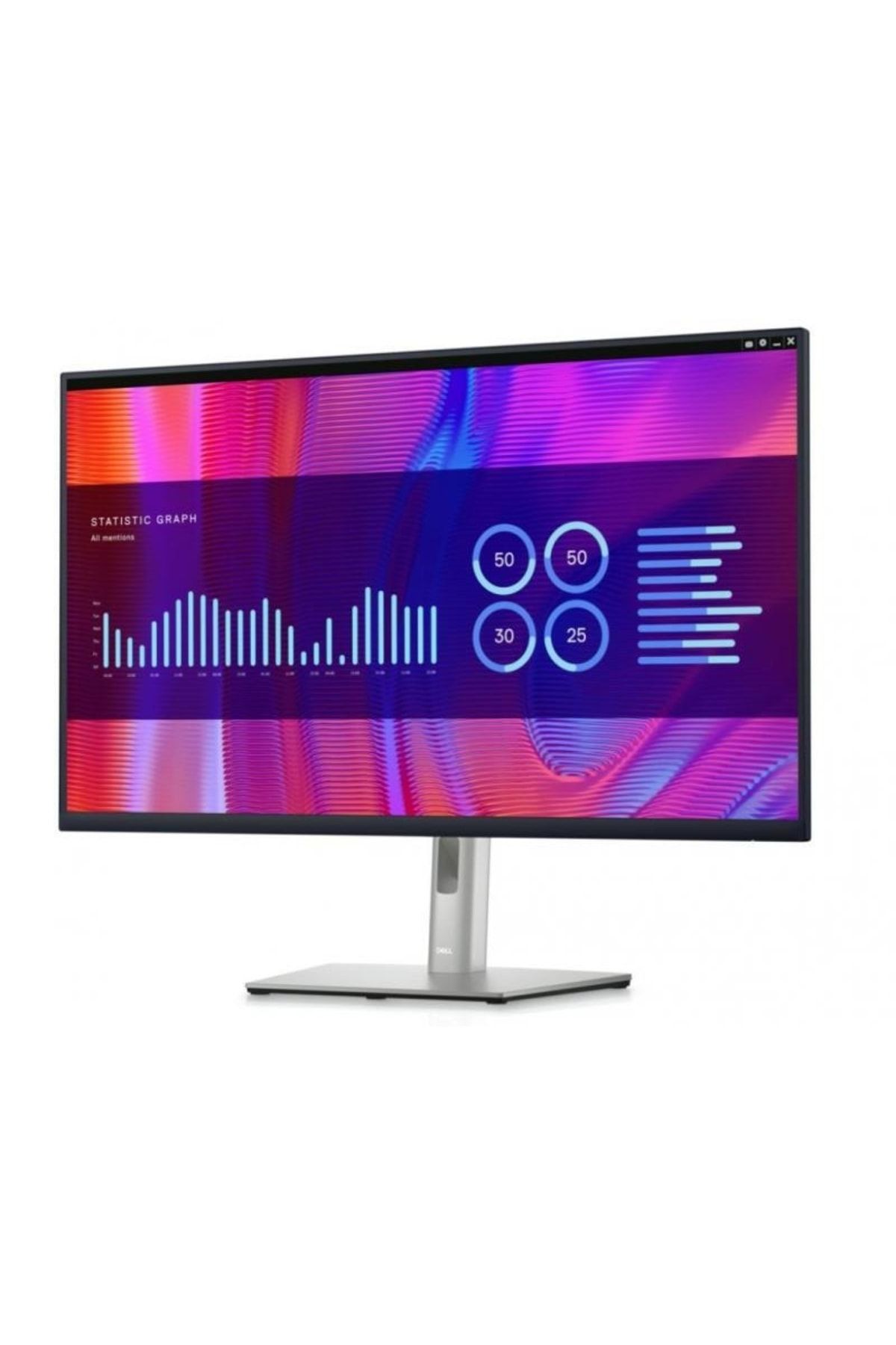 Dell P3223de 31,5" Usb-c Hub Ips Led Monitor 2560x1440, 8ms,hmdı Dp Usb-c