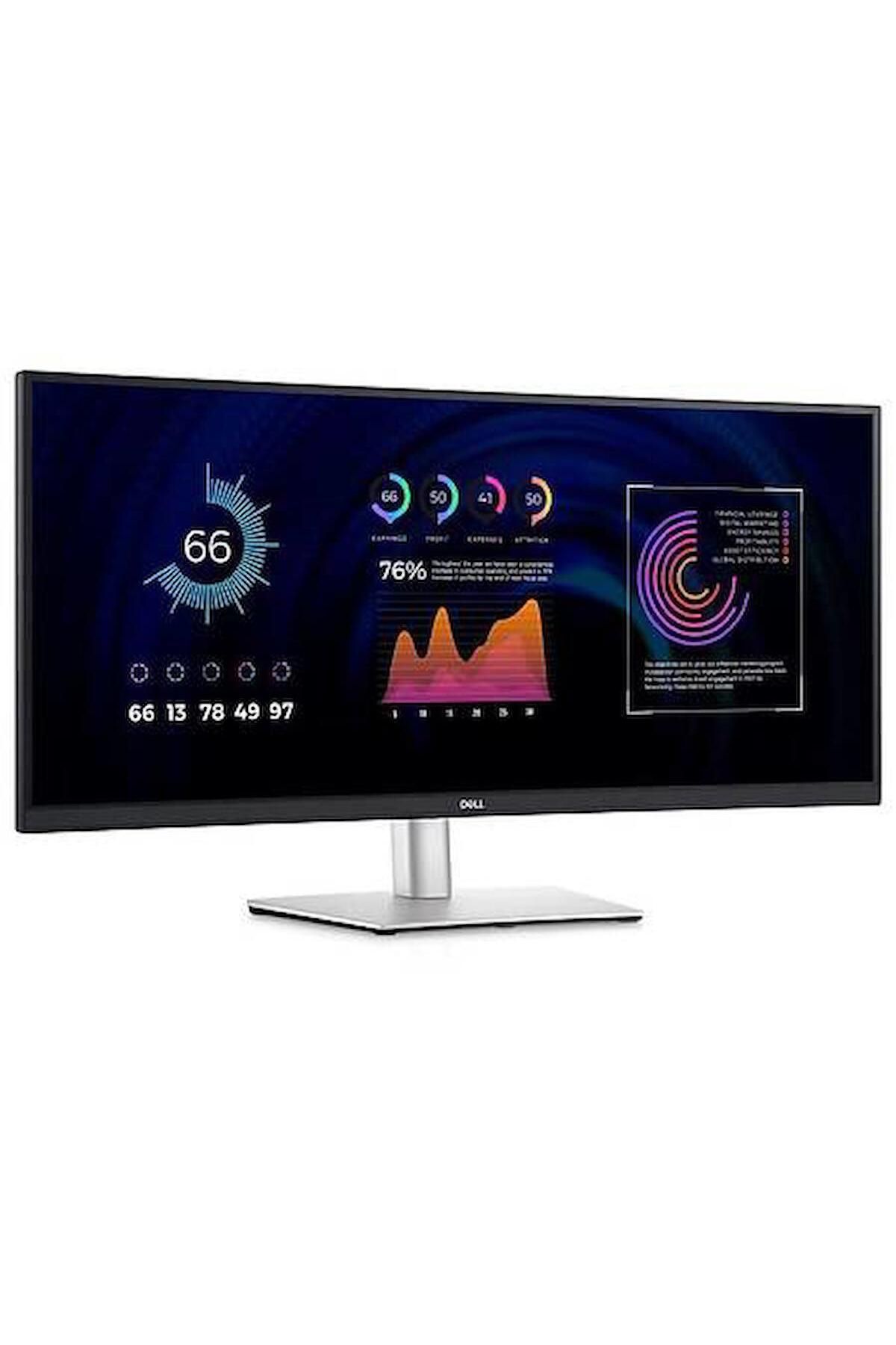 Dell P3424we 34 3440x1440 60hz 5ms Hdmı Dp Type-c Ips Monitörw