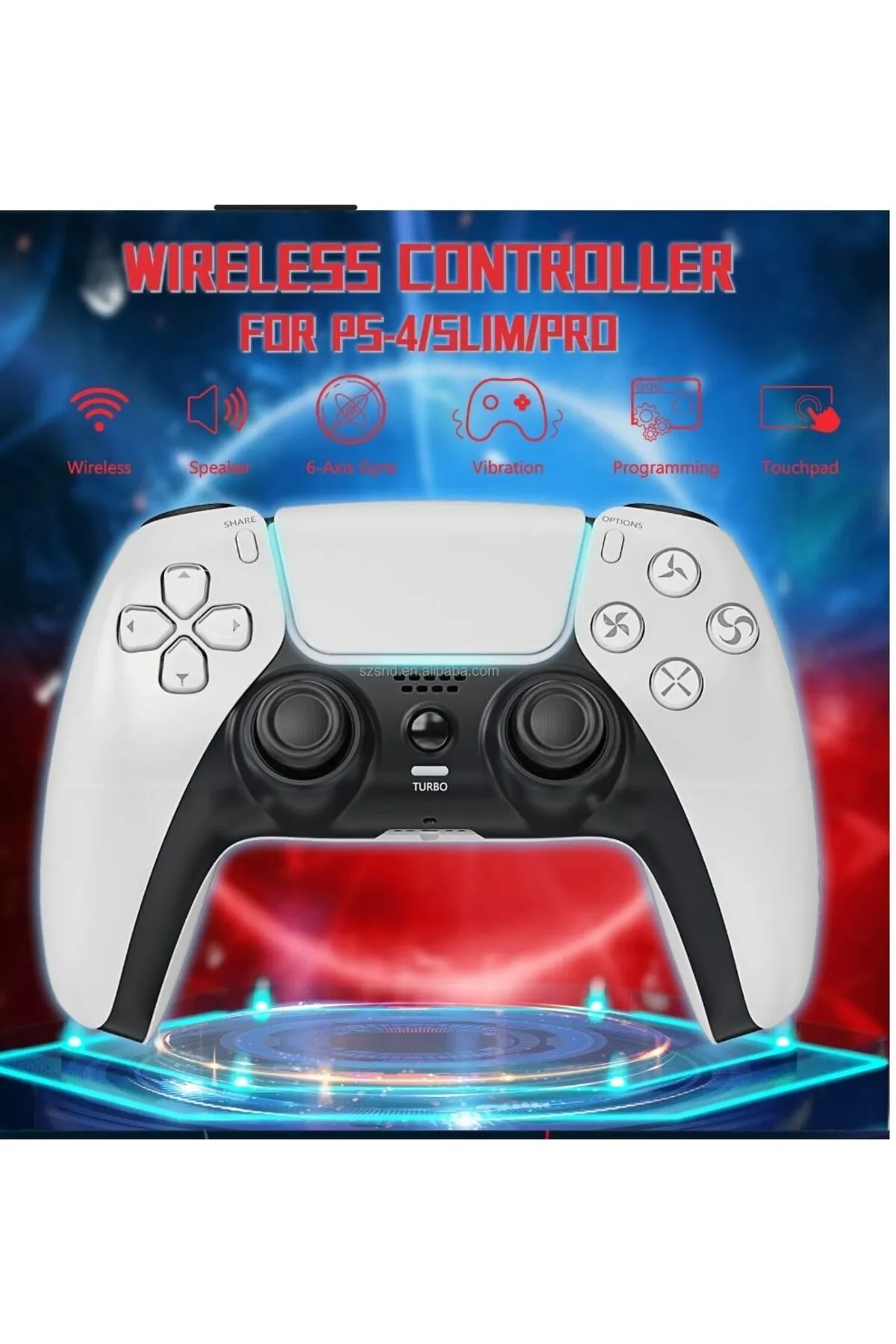 ErginGroup P4 Plus Bluetooth TitreşimliWindows PC/Telefon/Android iOS Joystick Kablosuz Oyun Kolu