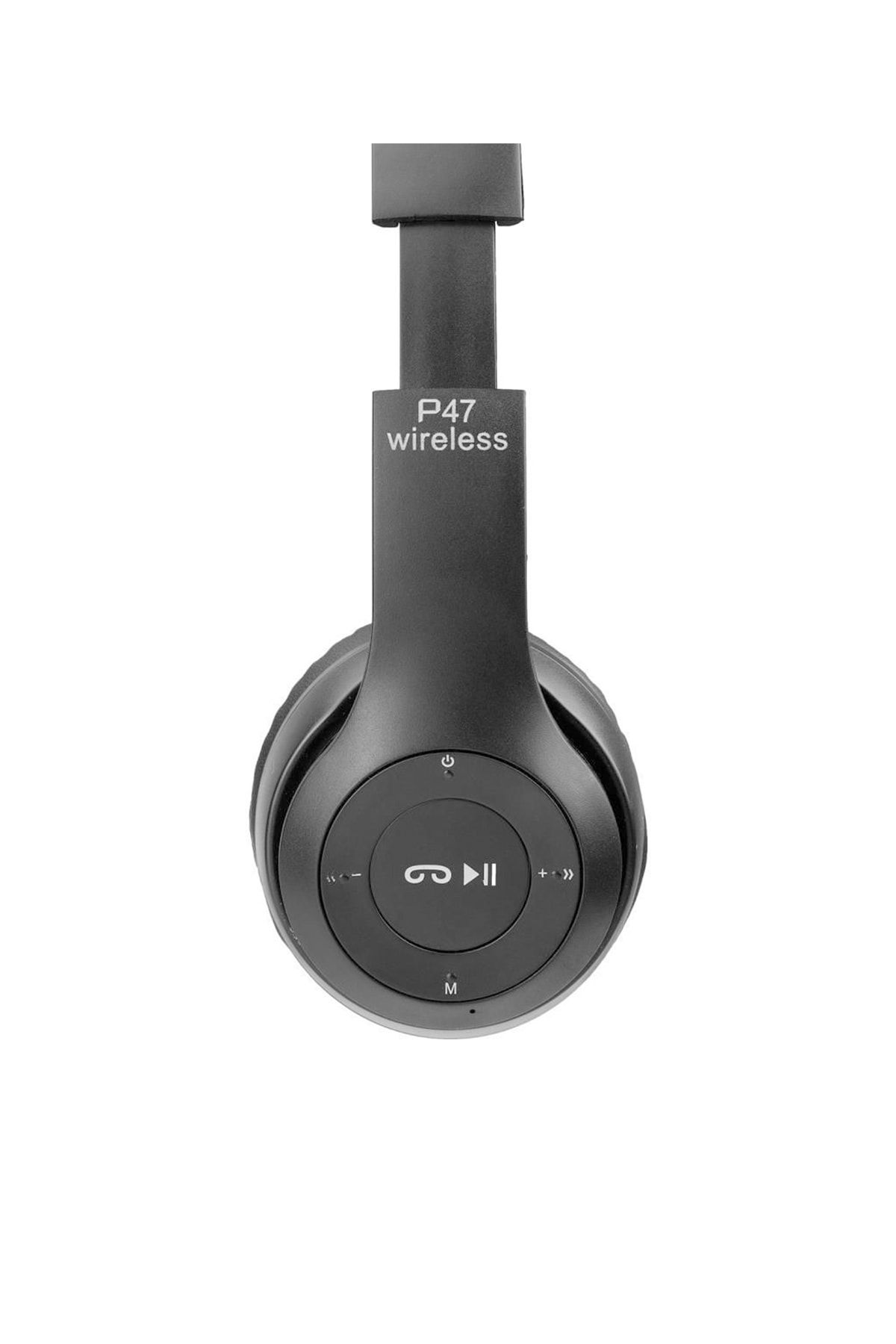 Genel Markalar P47 Wireless Bluetooth Kablosuz Extra Bass Radyolu Katlanabilir Kulaklık Genç Çocuk